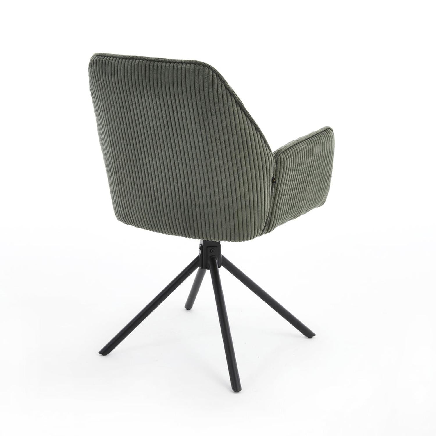 2er-Set Armlehnstühle Noah Hyper - Dunkelgrün-Armlehnenstuhl-Benoa-le canapé