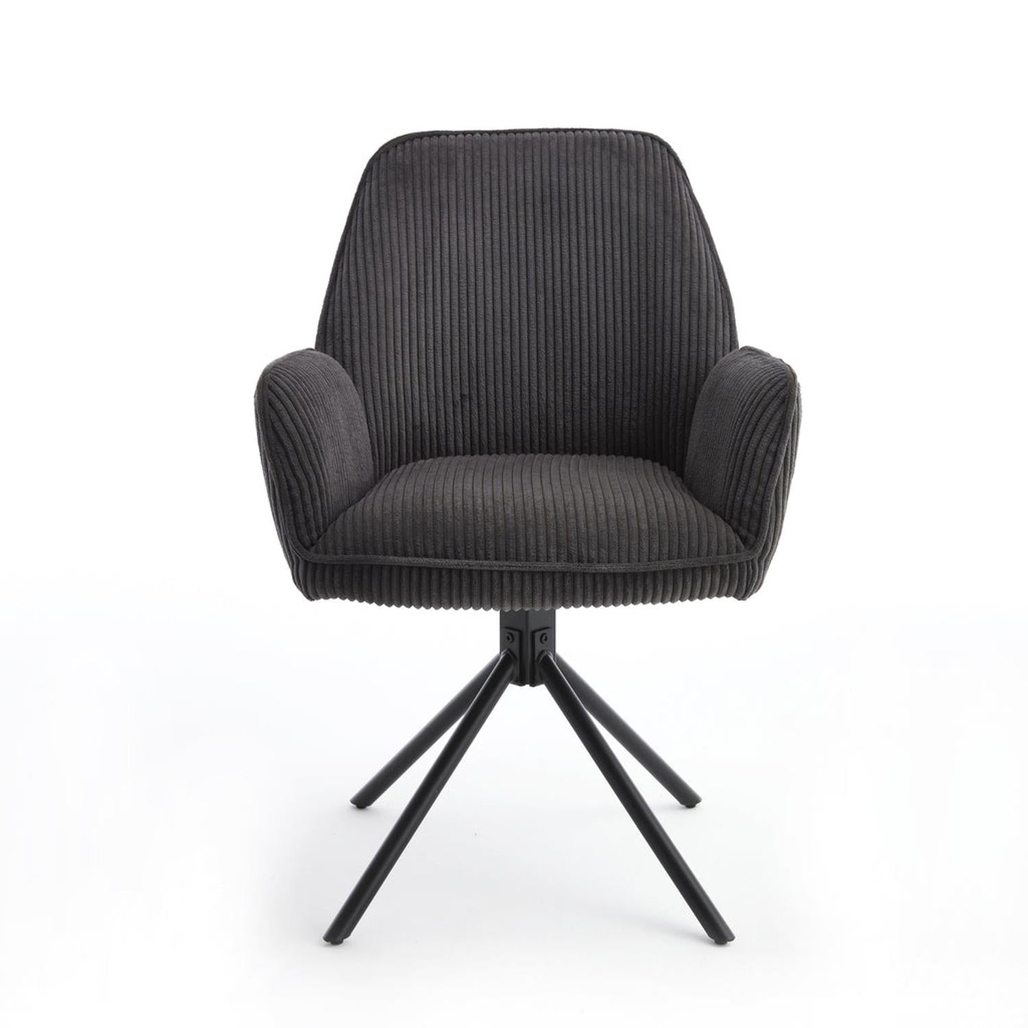 2er-Set Armlehnstühle Noah Hyper - Grau-Armlehnenstuhl-Benoa-le canapé