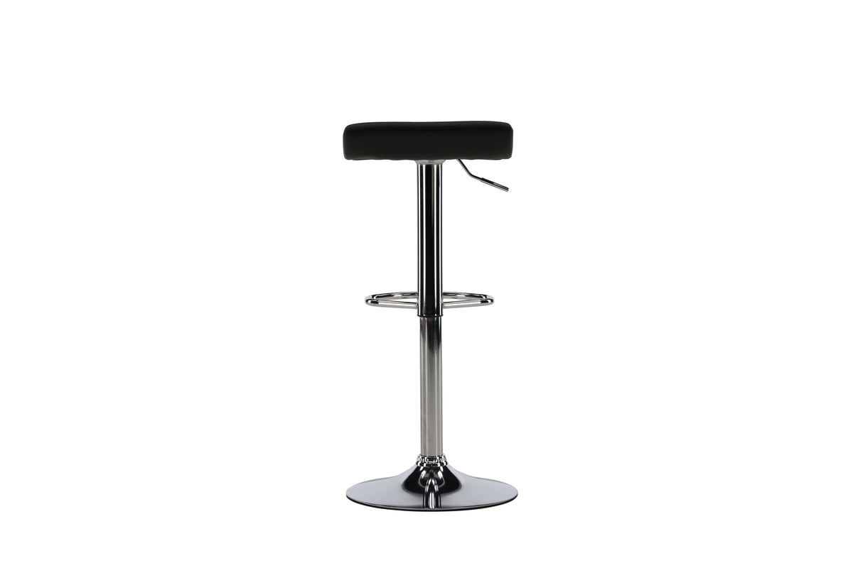 2er-Set Barhocker Jonna aus Kunstleder mit Kunstlederbezug - Schwarz-Barhocker-Venture Home-le canapé