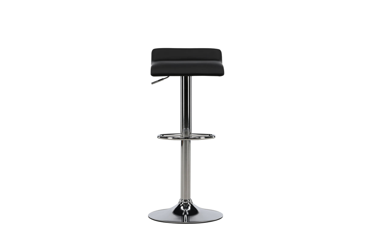 2er-Set Barhocker Jonna aus Kunstleder mit Kunstlederbezug - Schwarz-Barhocker-Venture Home-le canapé