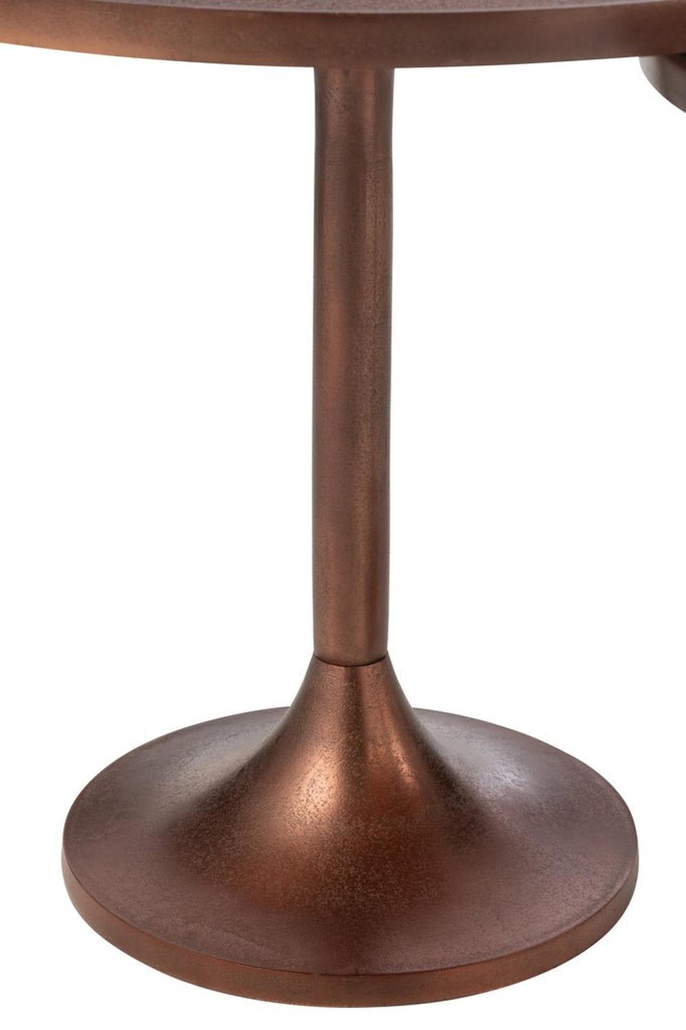 2er - Set Beistelltische aus Aluminium - Bronze5400924459574Beistelltisch
