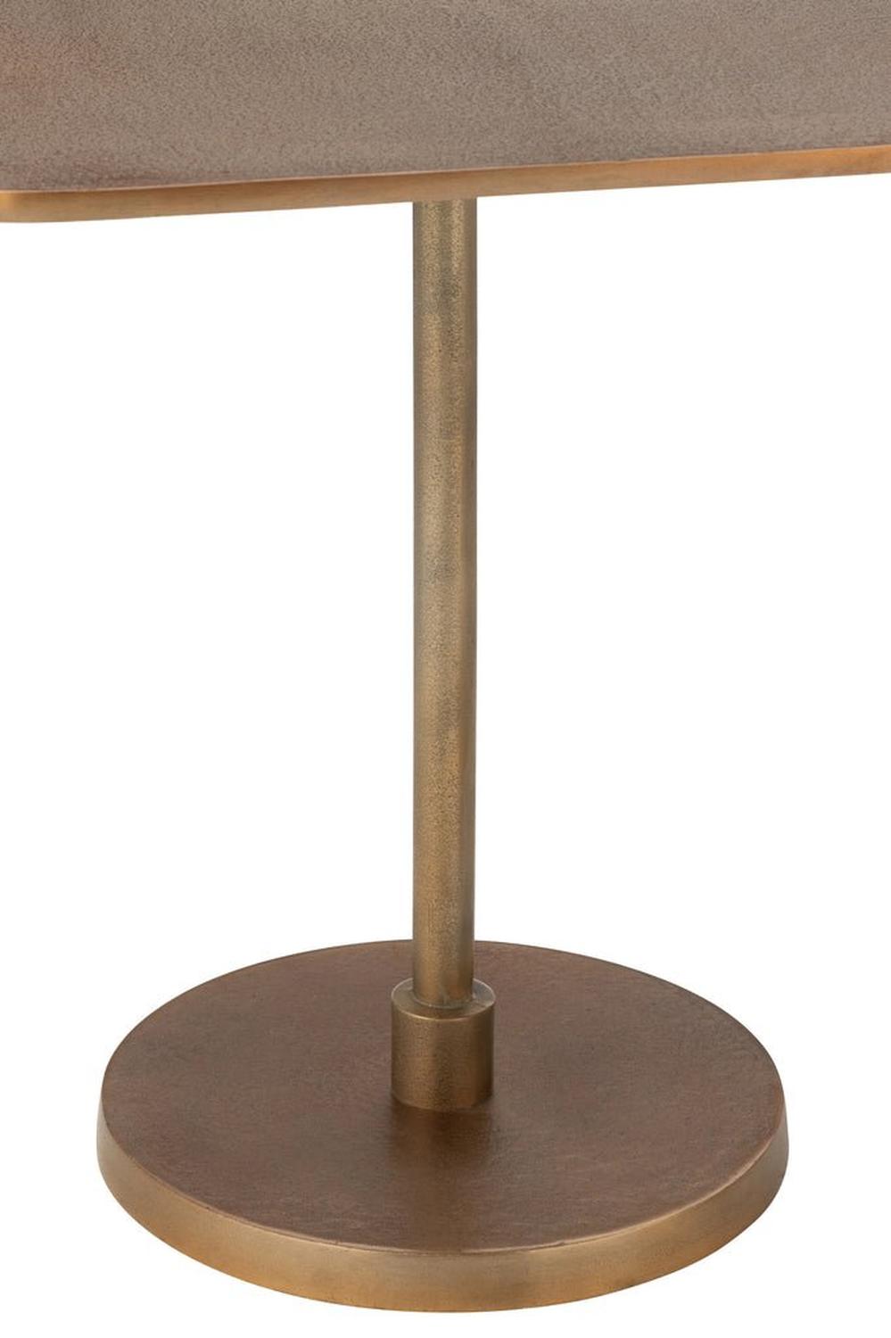 2er - Set Beistelltische aus Aluminium - Gold5400924459529Beistelltisch