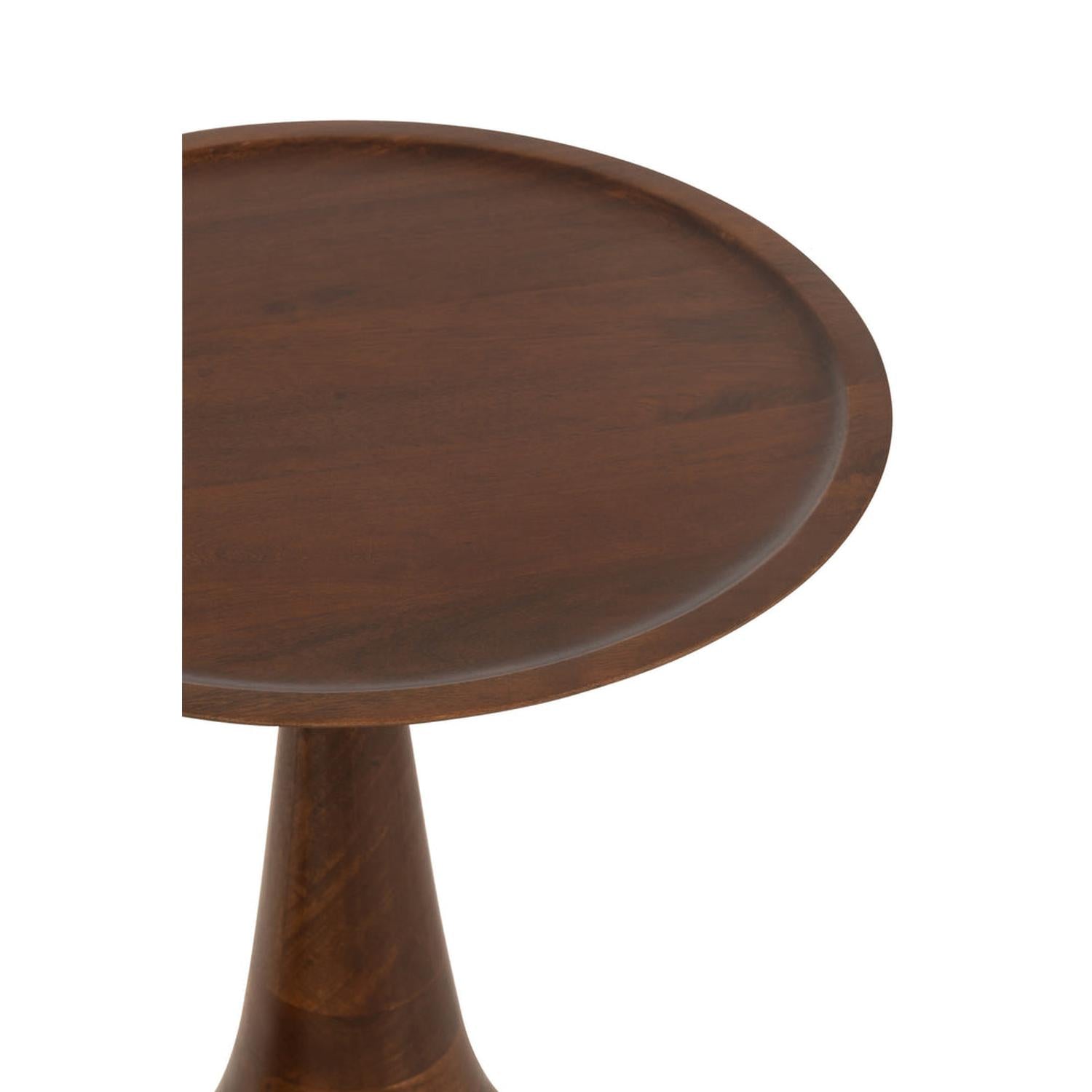 2er-Set Beistelltische Paro aus Mangoholz - Schwarz/Braun-Beistelltische-J-Line-le canapé