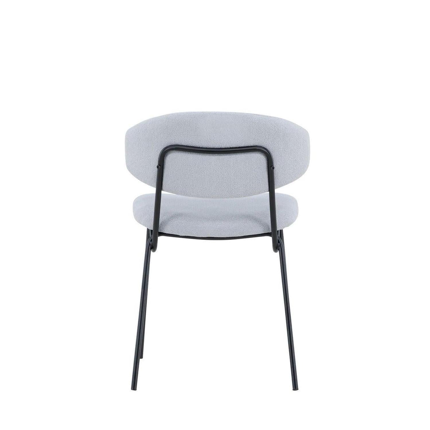 2er-Set Bouclé-Polsterstühle Chico - Hellblau-Polsterstühle-Venture Home-le canapé