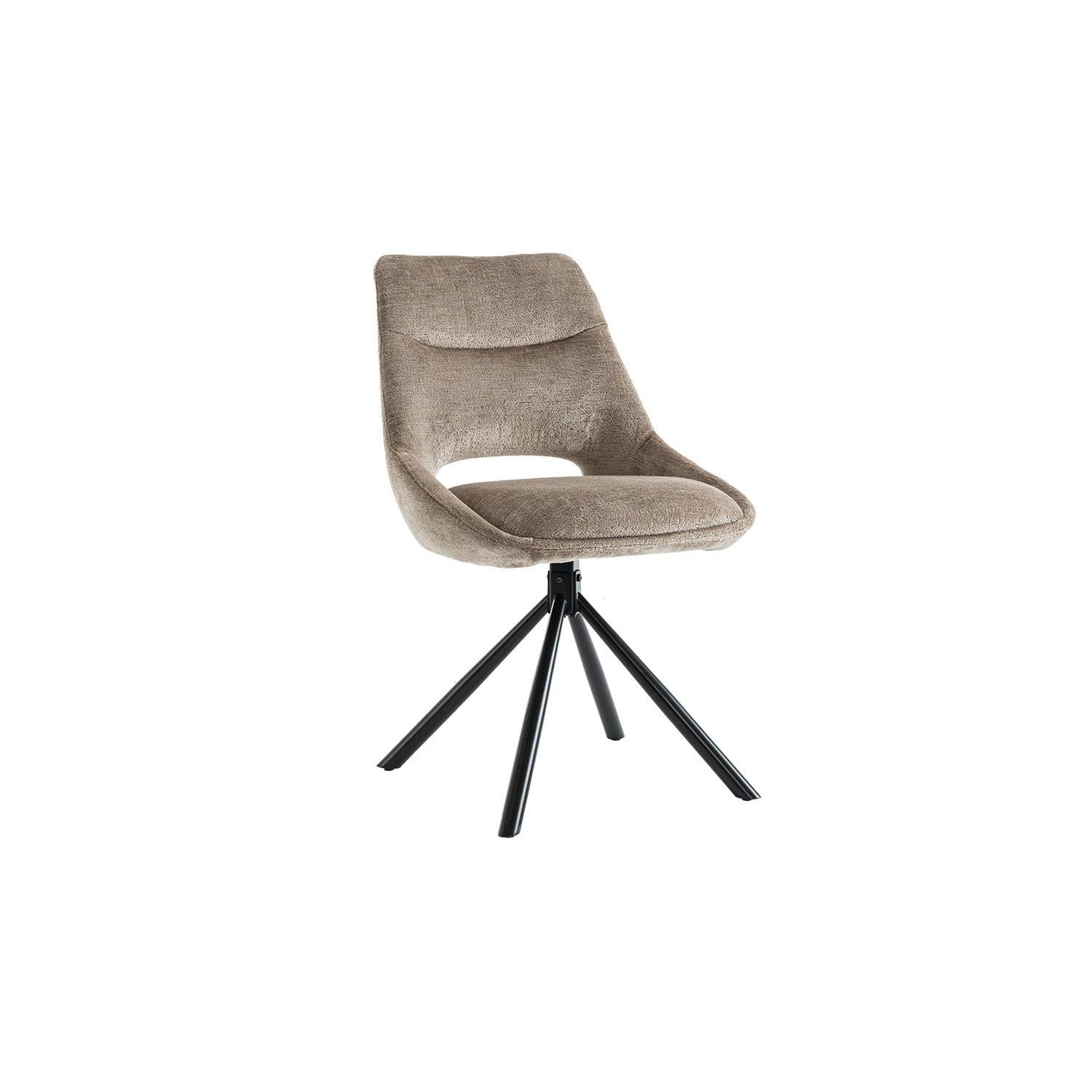 2er-Set Esszimmerstühle Dante - Taupe-Esszimmerstuhl-Rousseau-le canapé