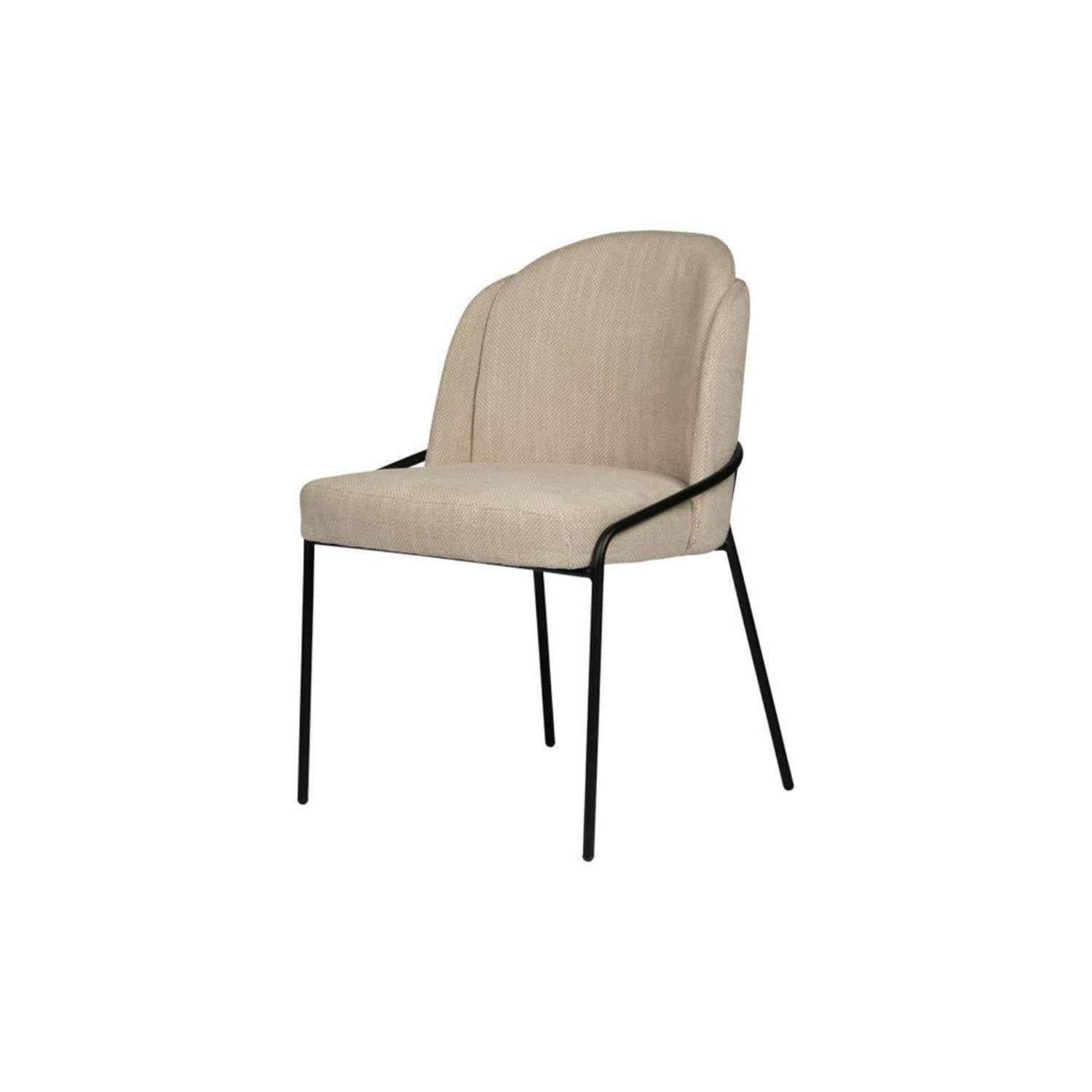 2er-Set Esszimmerstühle Fjord - Beige-Esszimmerstühle-Pole to Pole-le canapé