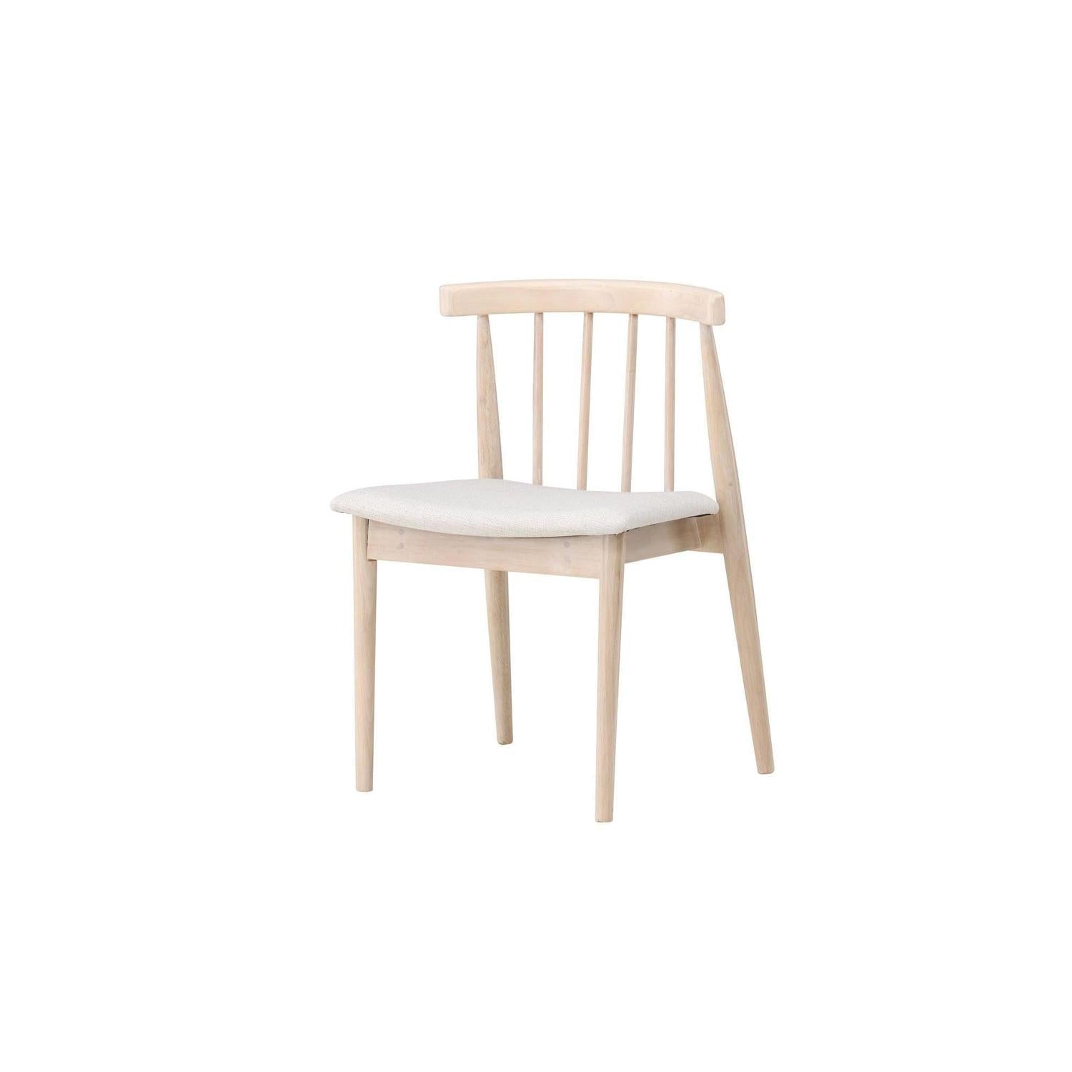 2er-Set Esszimmerstühle Flora - Beige-Esszimmerstuhl-Venture Home-le canapé