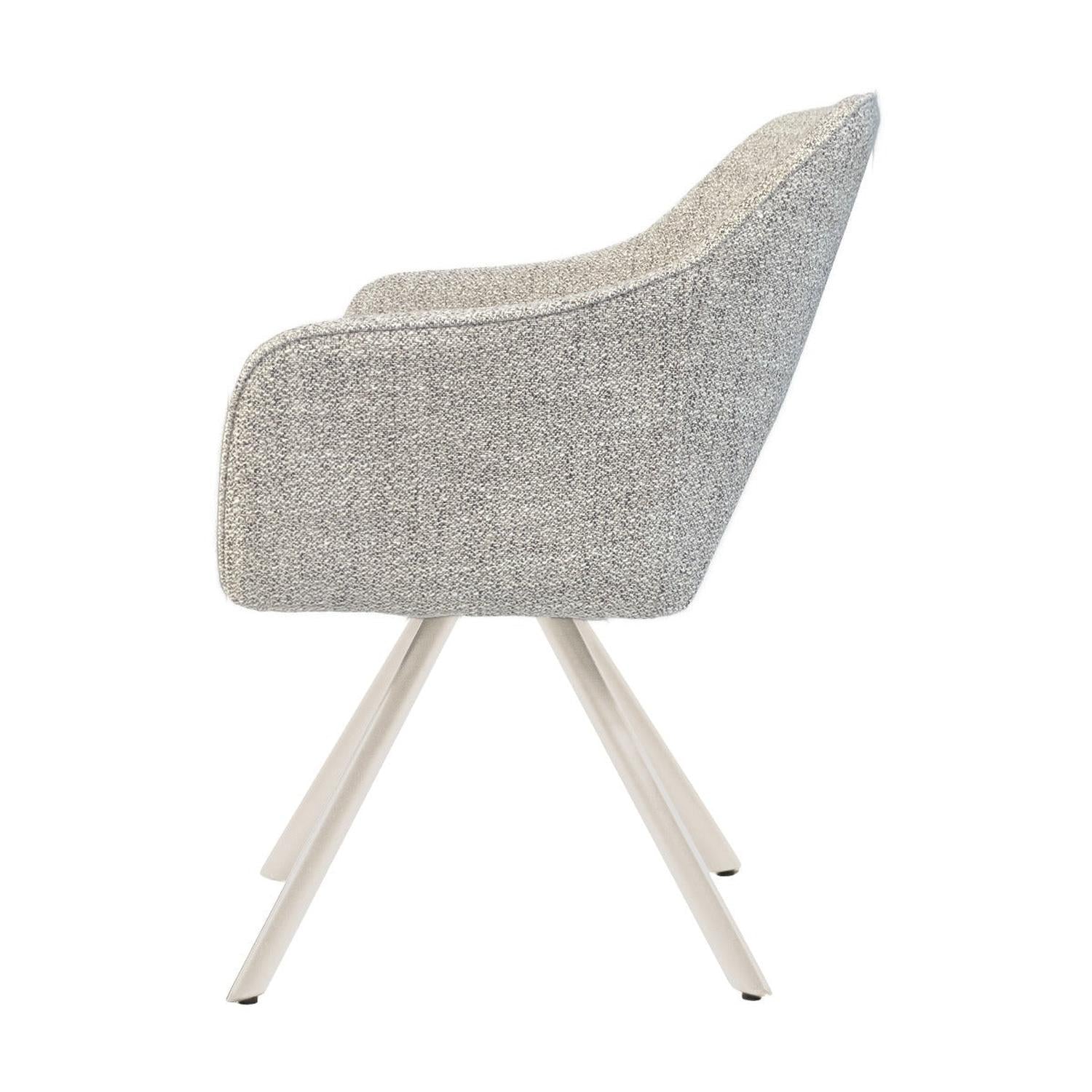 2er-Set Esszimmerstühle Helen - Sandbraun-Esszimmerstühle-Livingfurn-le canapé