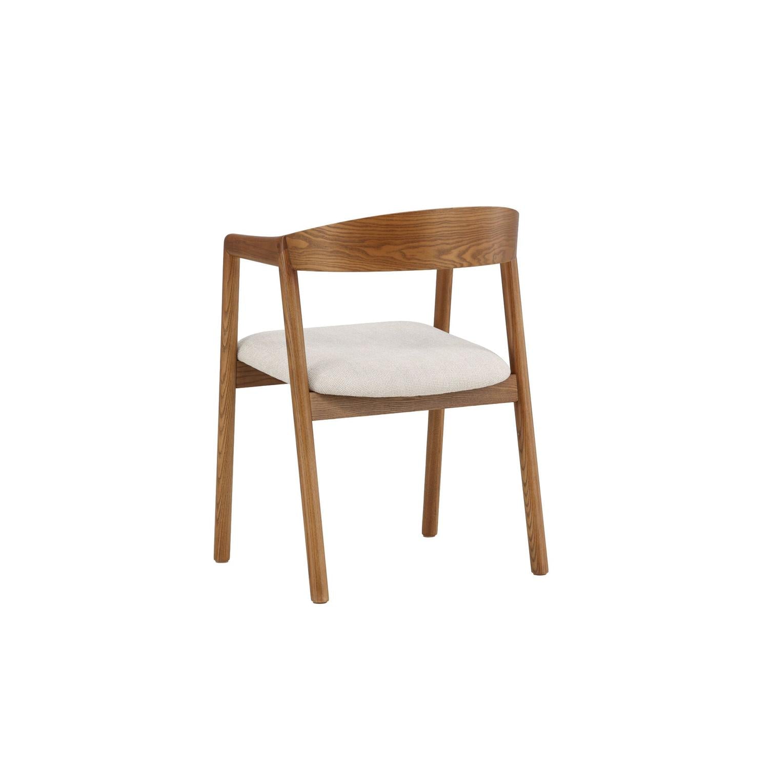 2er-Set Esszimmerstühle Langön - Braun/Beige-Holzstühle-Vind-le canapé