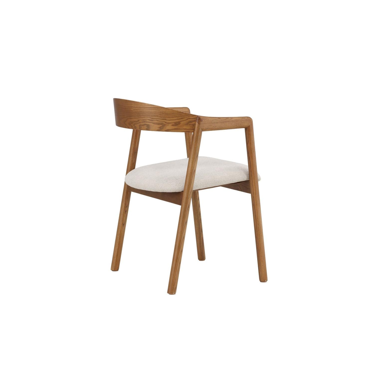 2er-Set Esszimmerstühle Langön - Braun/Beige-Holzstühle-Vind-le canapé