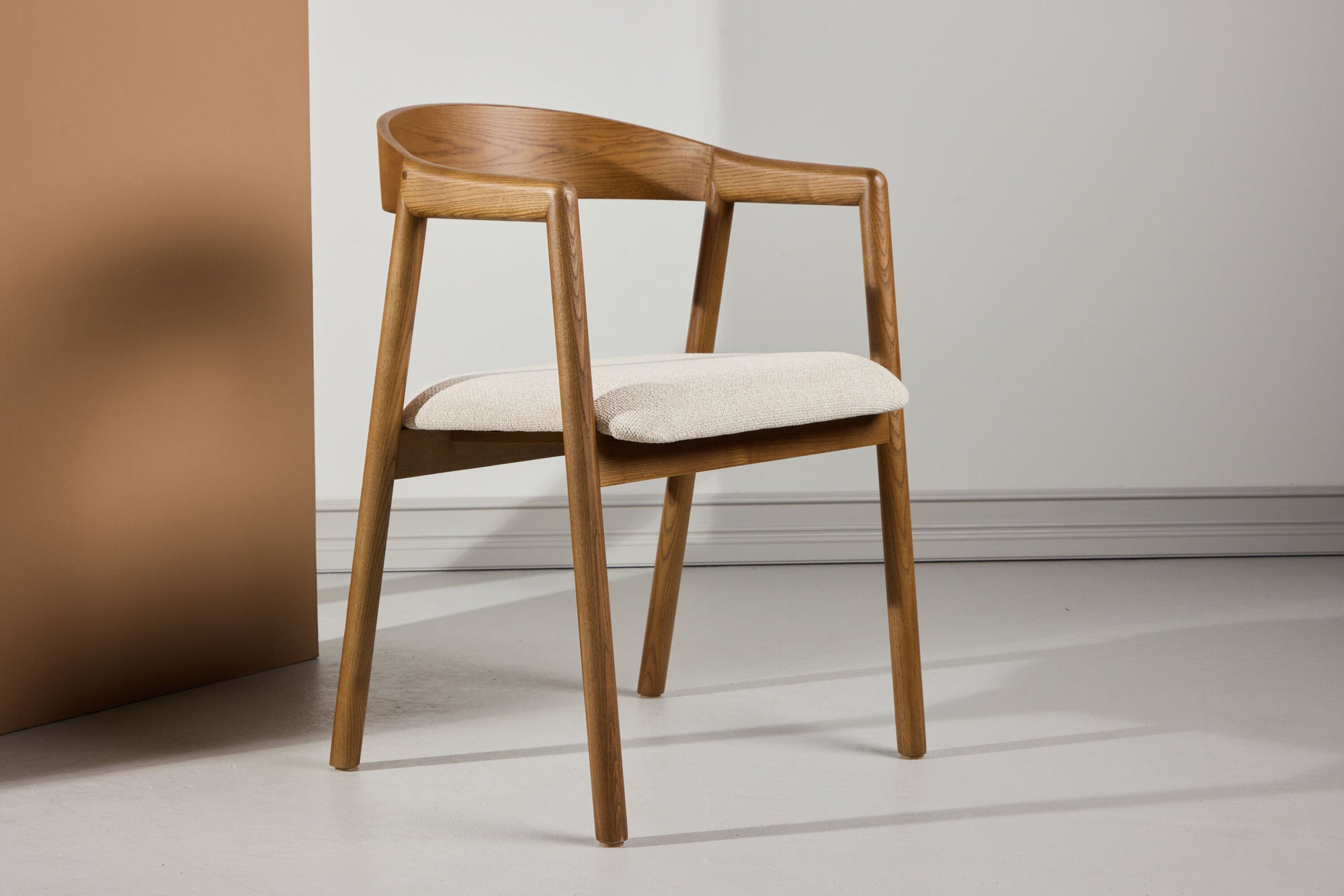 2er-Set Esszimmerstühle Langön - Braun/Beige-Holzstühle-Vind-le canapé