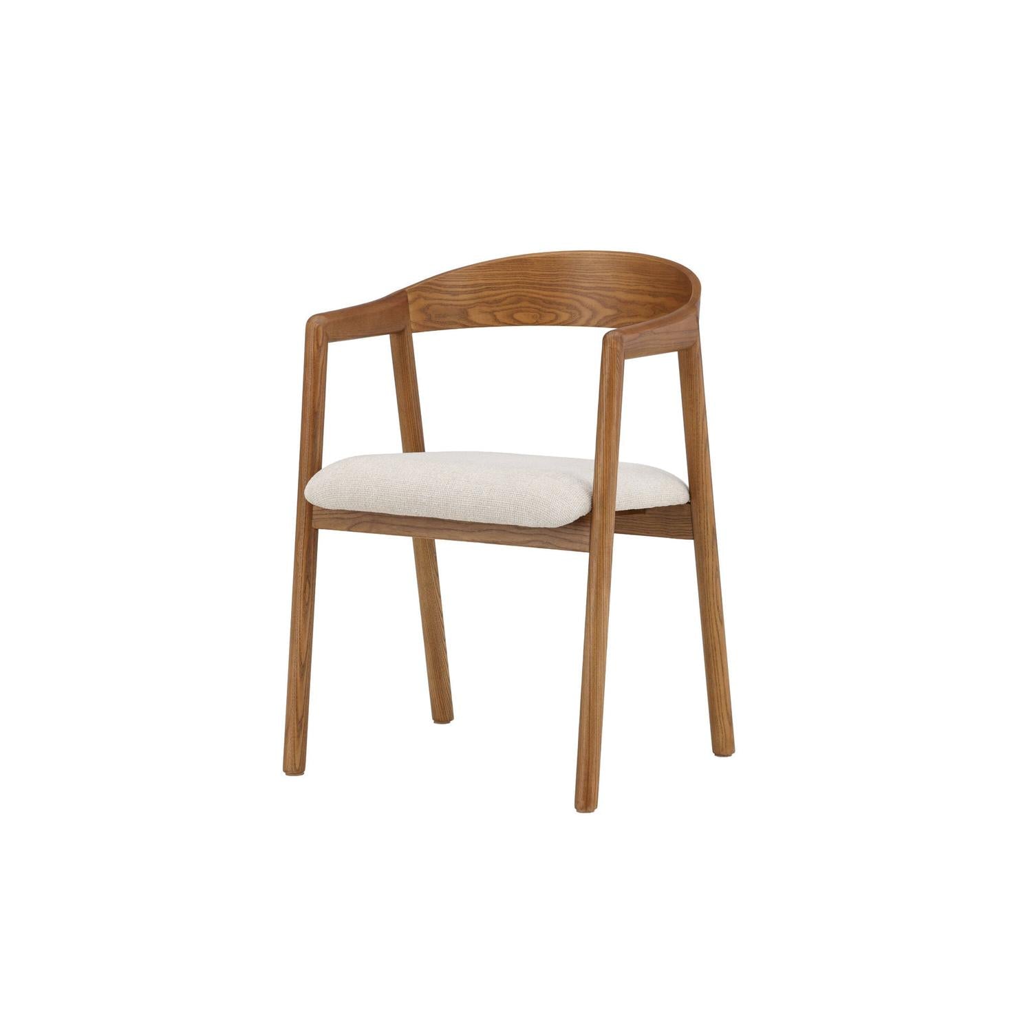 2er-Set Esszimmerstühle Langön - Braun/Beige-Holzstühle-Vind-le canapé