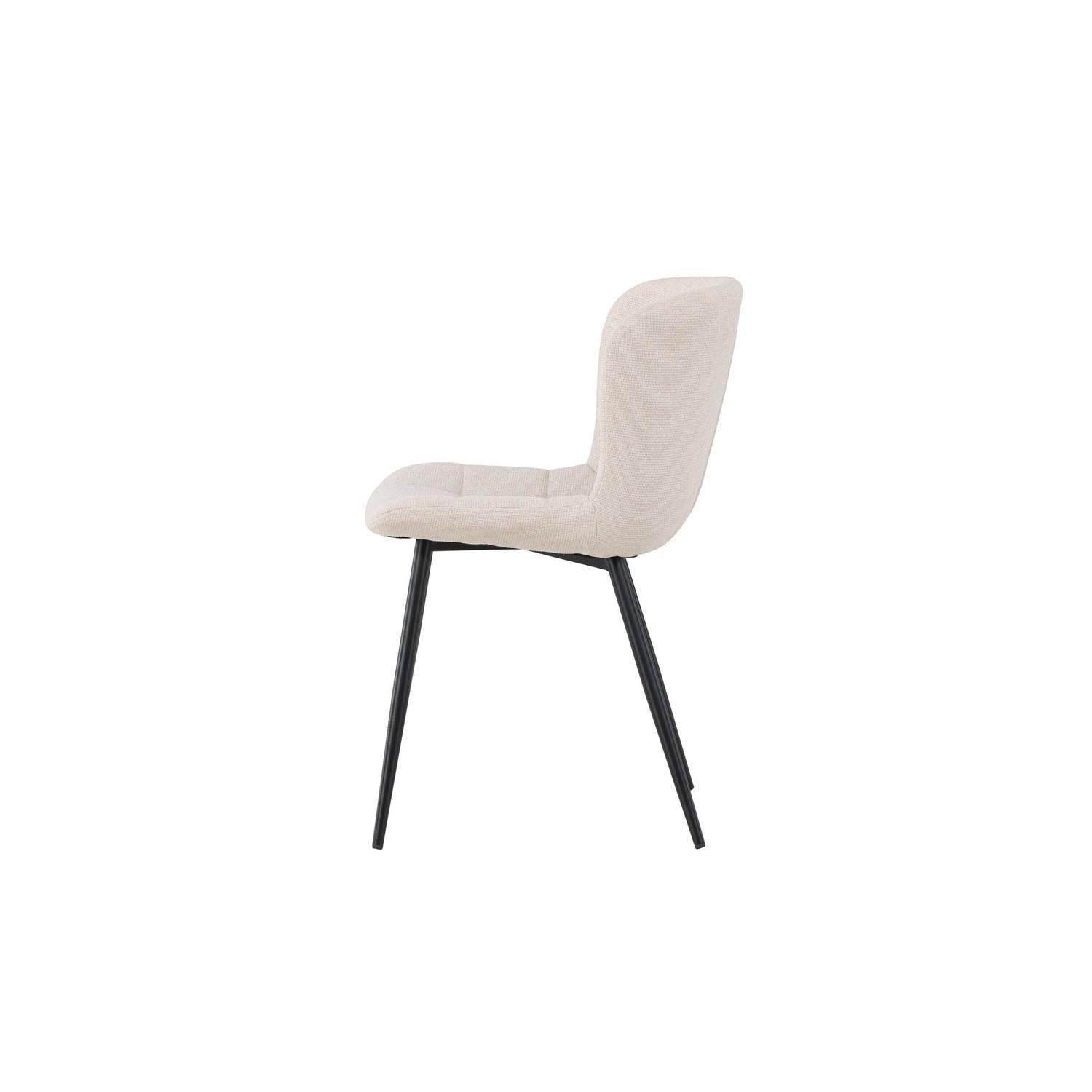 2er-Set Esszimmerstühle Lily - Beige-Esszimmerstühle-Venture Home-le canapé