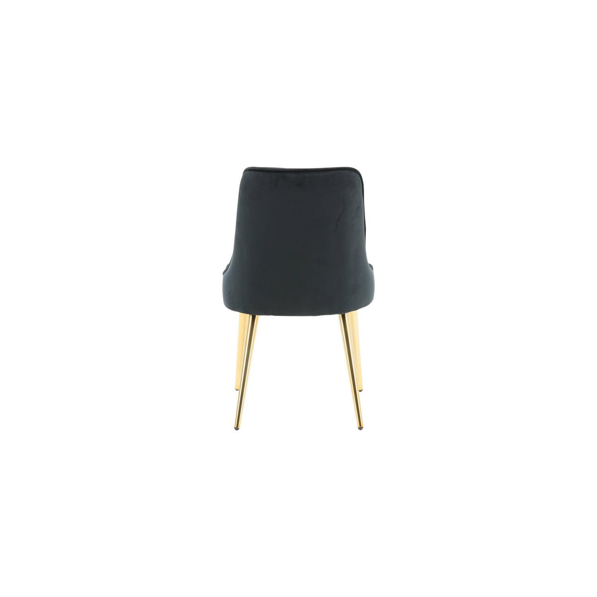 2er-Set Esszimmerstühle Samt Deluxe - Schwarz-Esszimmerstühle-Venture Home-le canapé
