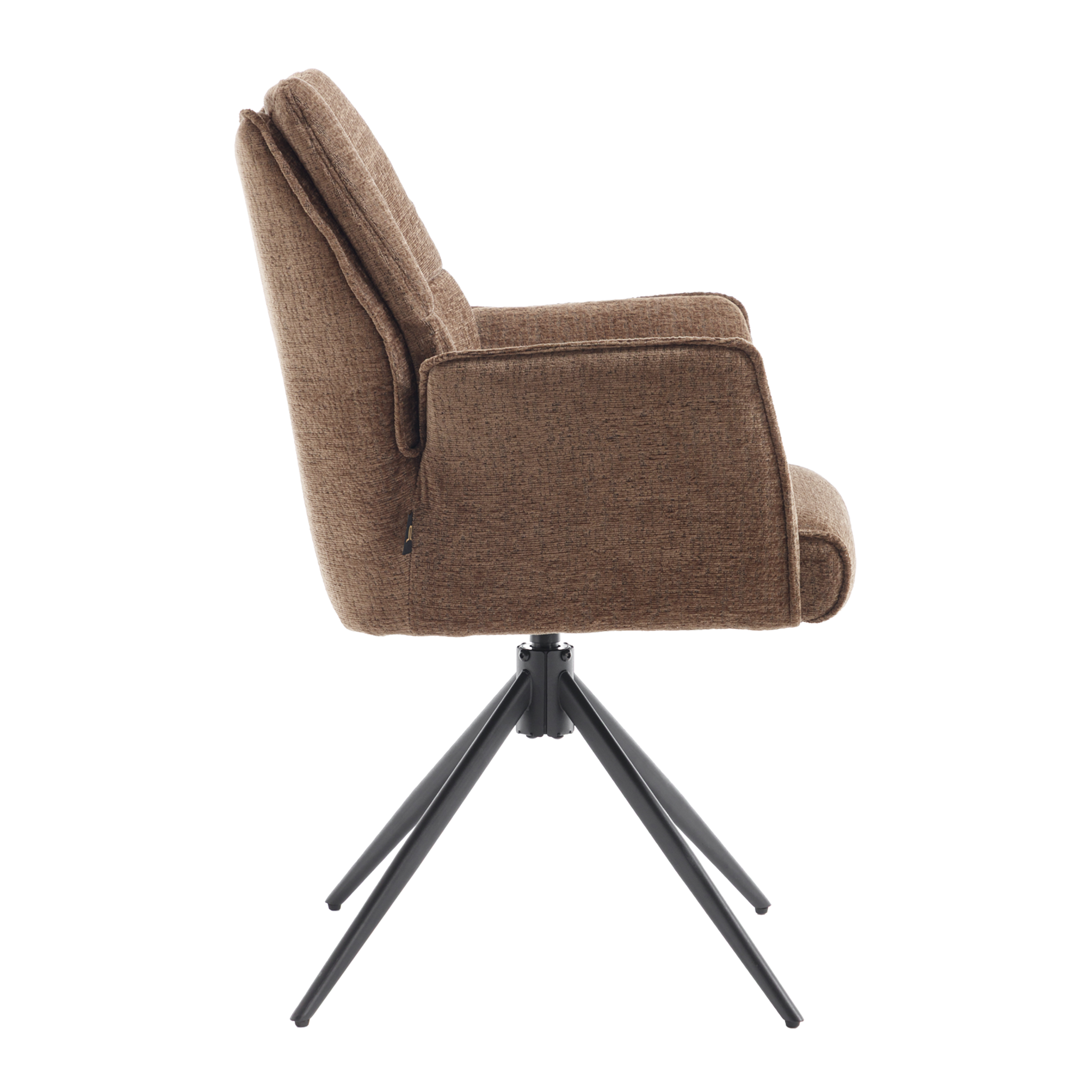 2er-Set Esszimmerstühle Sem drehbar - Taupe-Esszimmerstühle-Benoa-le canapé