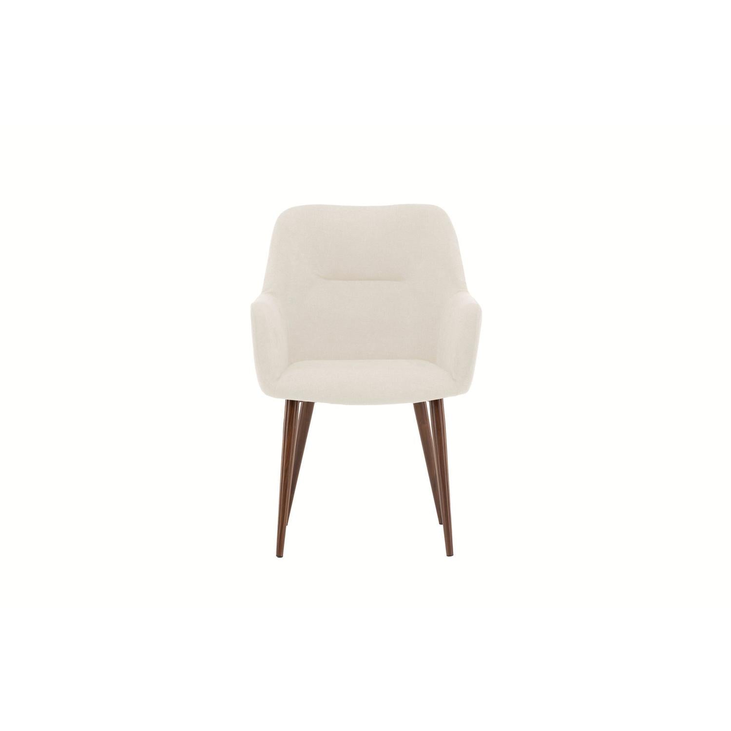 2er-Set Esszimmerstühle Tomorrow aus Leinen - Beige-Esszimmerstühle-Venture Home-le canapé