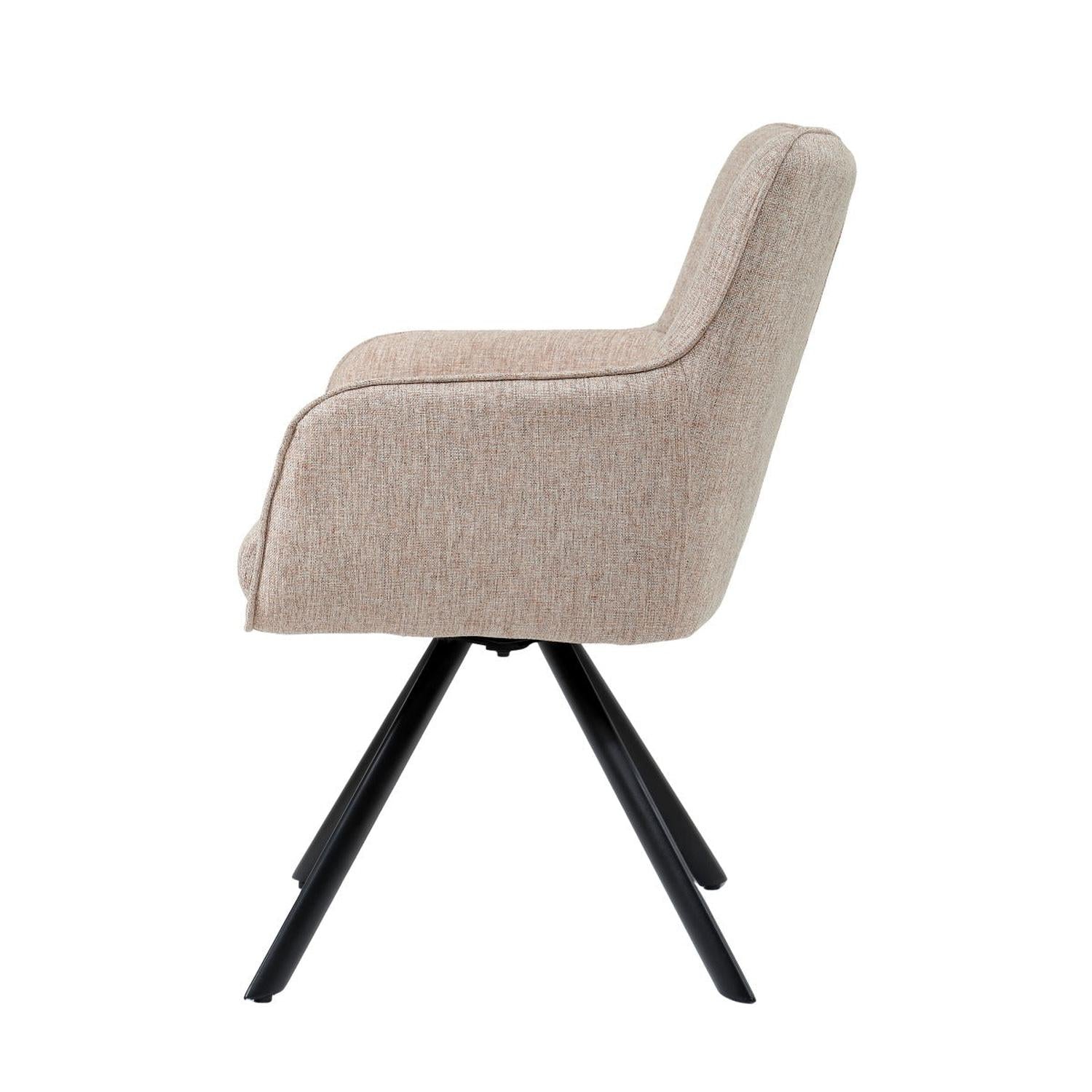 2er-Set Esszimmerstühle Tori - Lachs-Esszimmerstühle-Livingfurn-le canapé