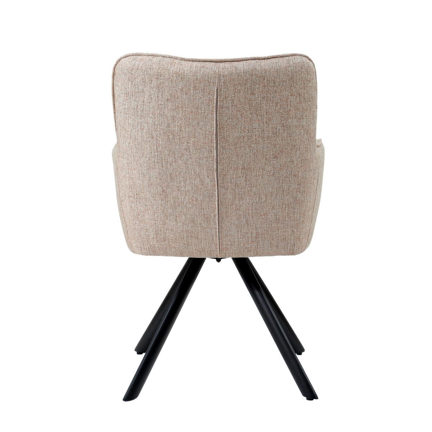 2er-Set Esszimmerstühle Tori - Lachs-Esszimmerstühle-Livingfurn-le canapé