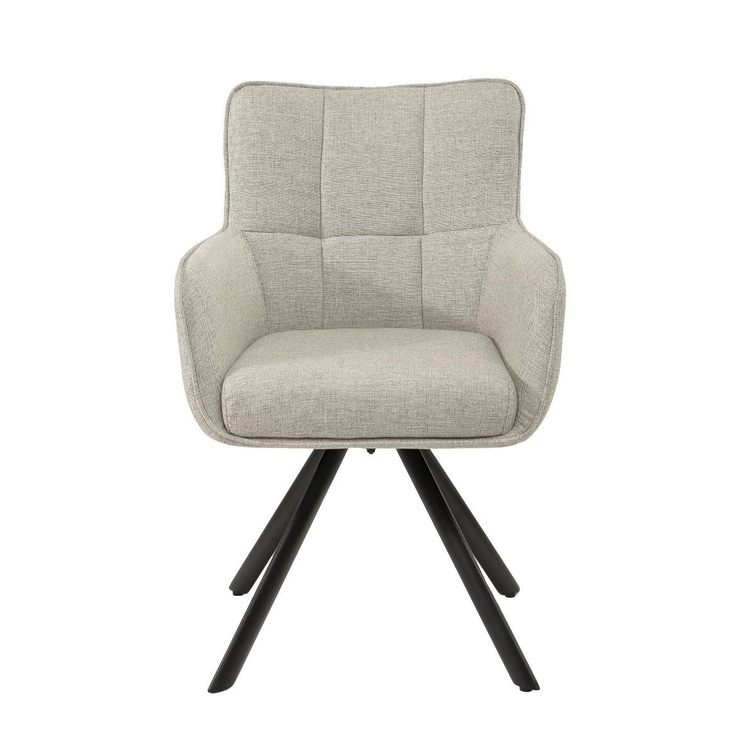 2er-Set Esszimmerstühle Tori - Sandbraun-Esszimmerstühle-Livingfurn-le canapé