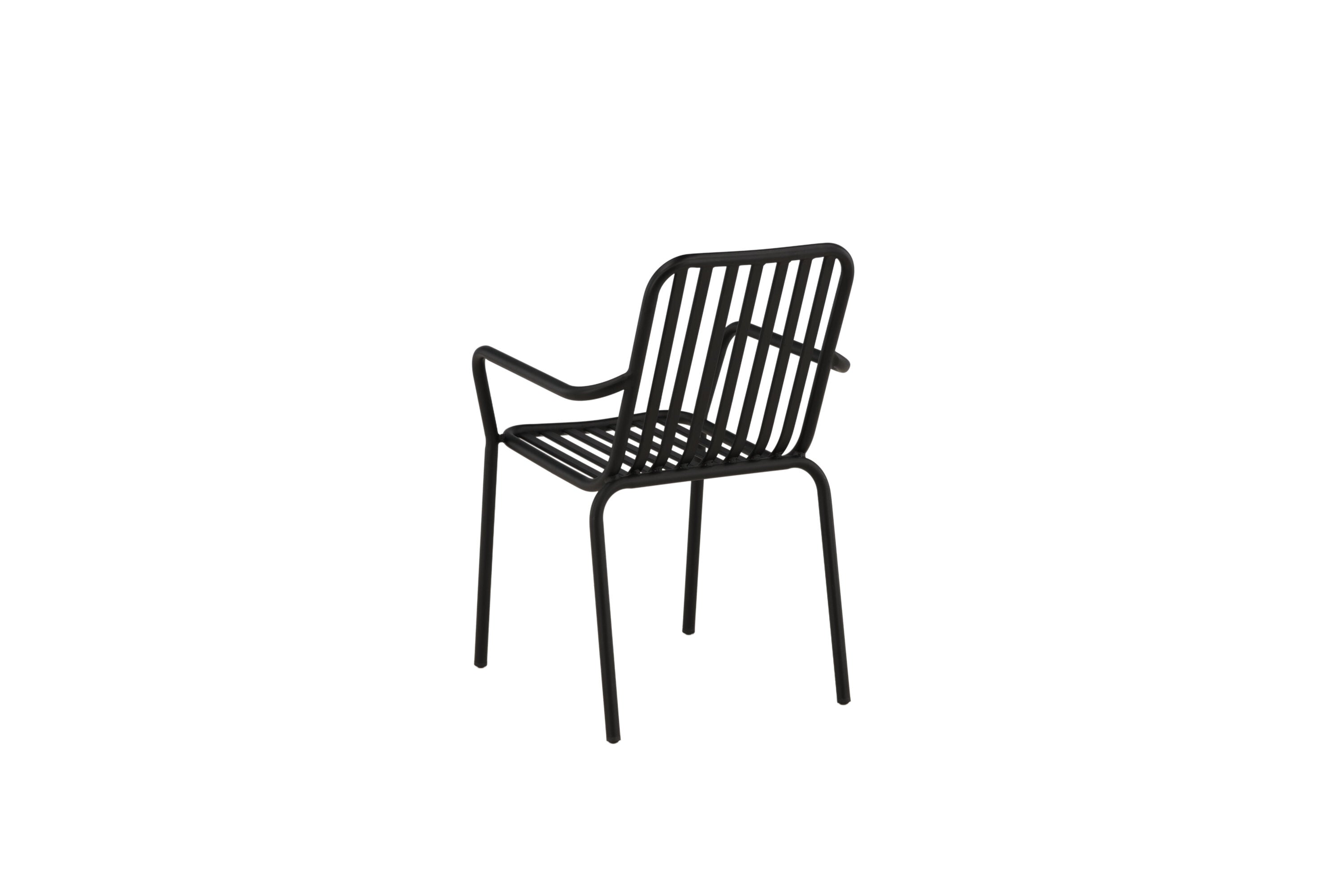 2er-Set Gartenstühle Peking - Schwarz-Outdoor Stühle-Venture Home-le canapé