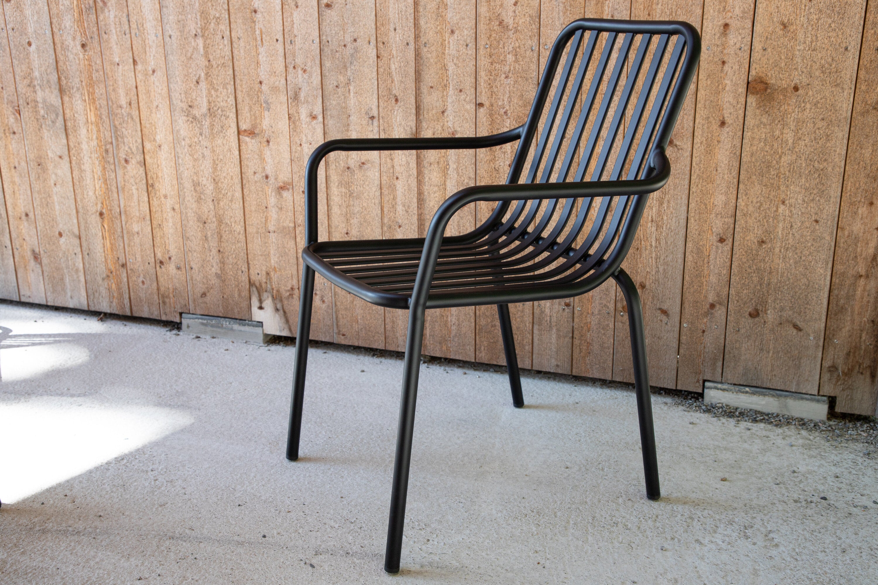 2er-Set Gartenstühle Peking - Schwarz-Outdoor Stühle-Venture Home-le canapé