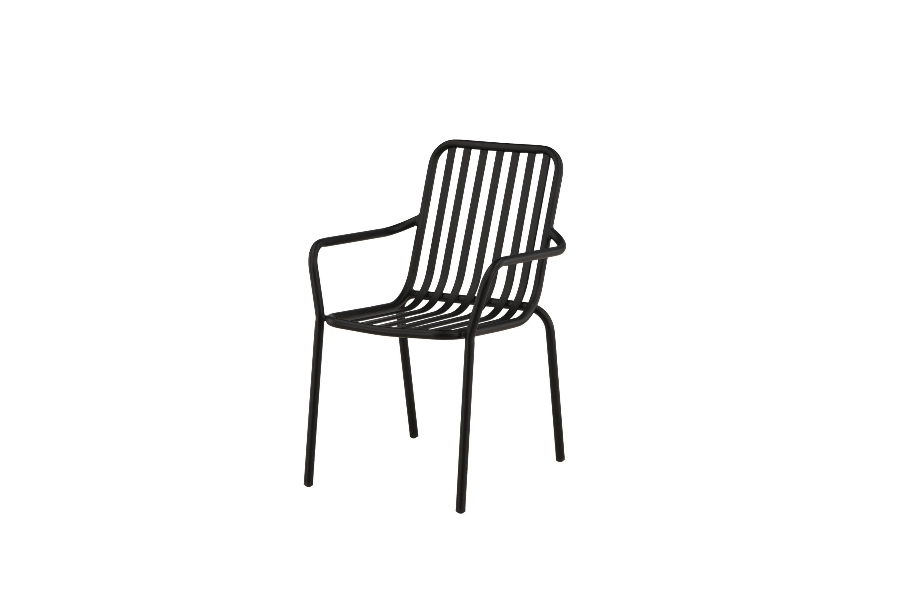 2er-Set Gartenstühle Peking - Schwarz-Outdoor Stühle-Venture Home-le canapé
