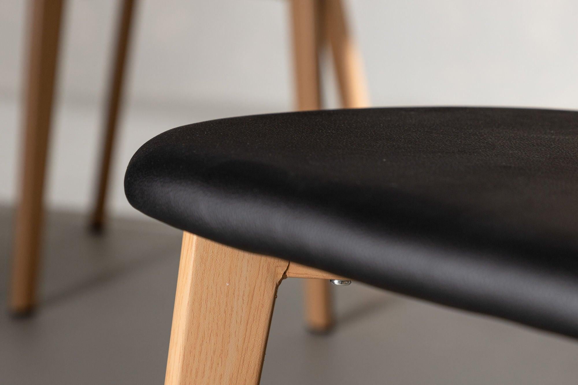 2er-Set Holzstühle Sanjos - Eiche Dekor-Holzstühle-Venture Home-le canapé