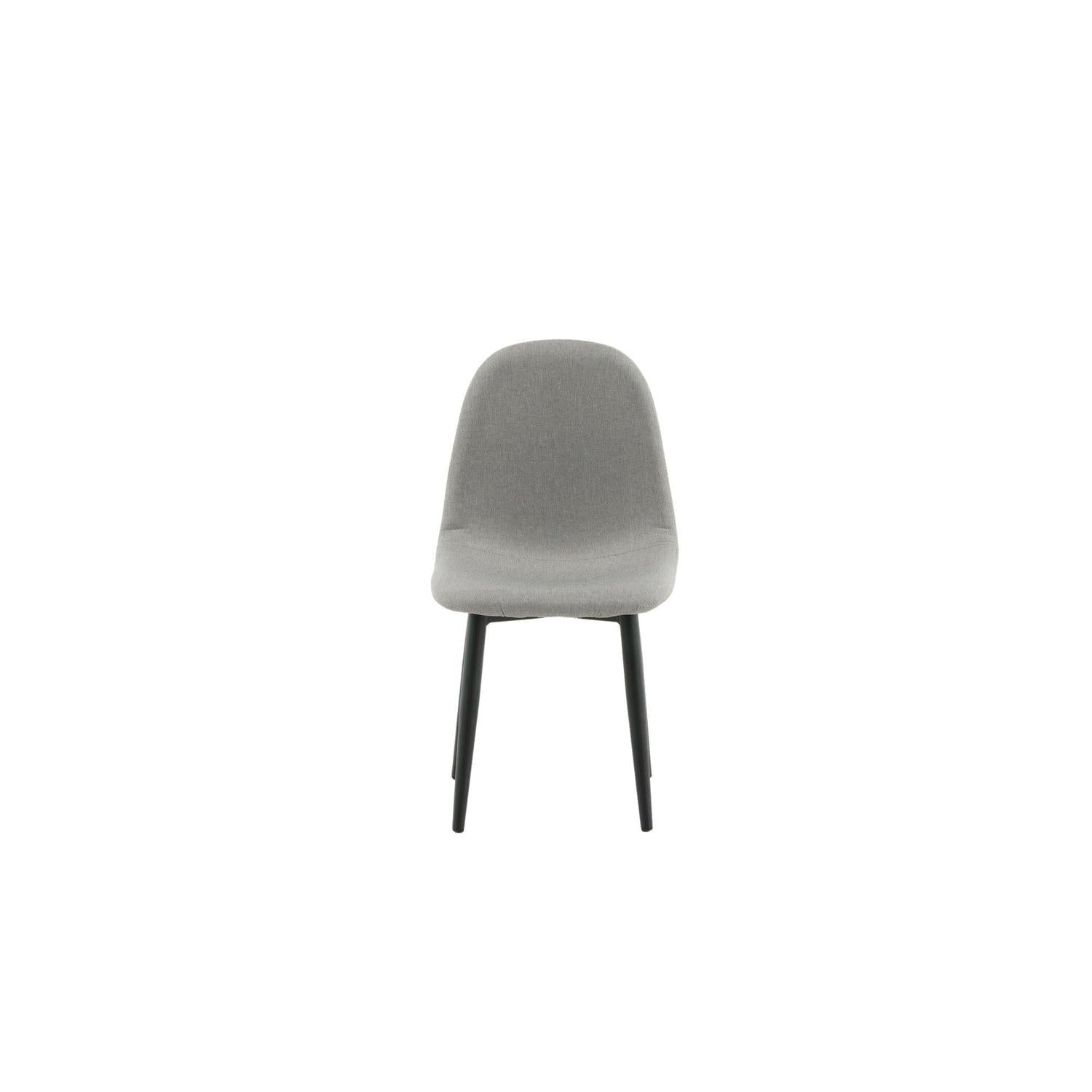 2er-Set Kinderstühle Polar aus Samt - Grau-Kinderstühle-Venture Home-le canapé