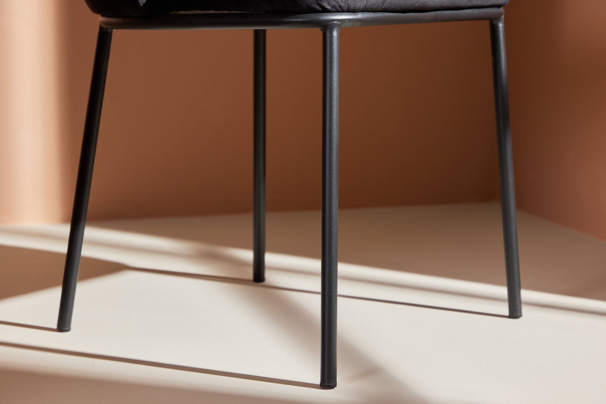 2er-Set Polsterstühle Edina aus Samt - Schwarz-Polsterstühle-Venture Home-le canapé