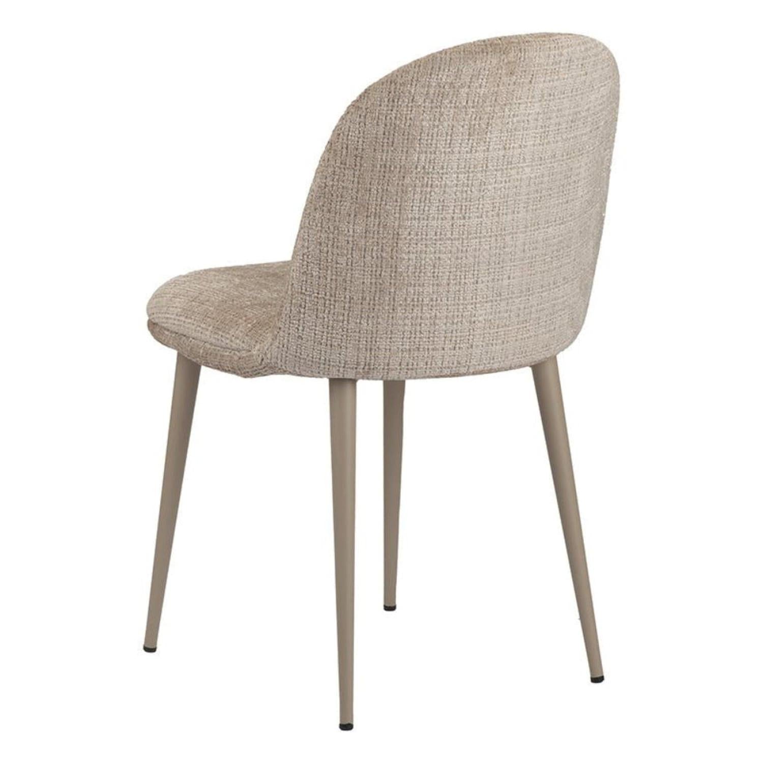 2er-Set Polsterstühle Egg - Creme-Polsterstühle-Pole To Pole-le canapé