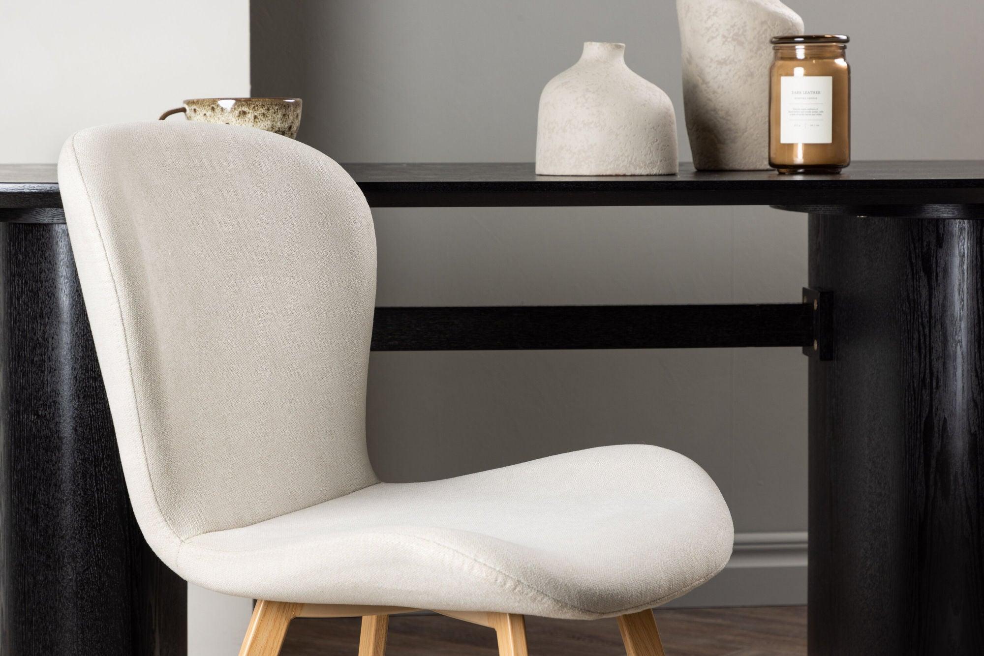 2er-Set Polsterstühle Lilja - Beige/Hellbraun-Polsterstühle-Venture Home-le canapé