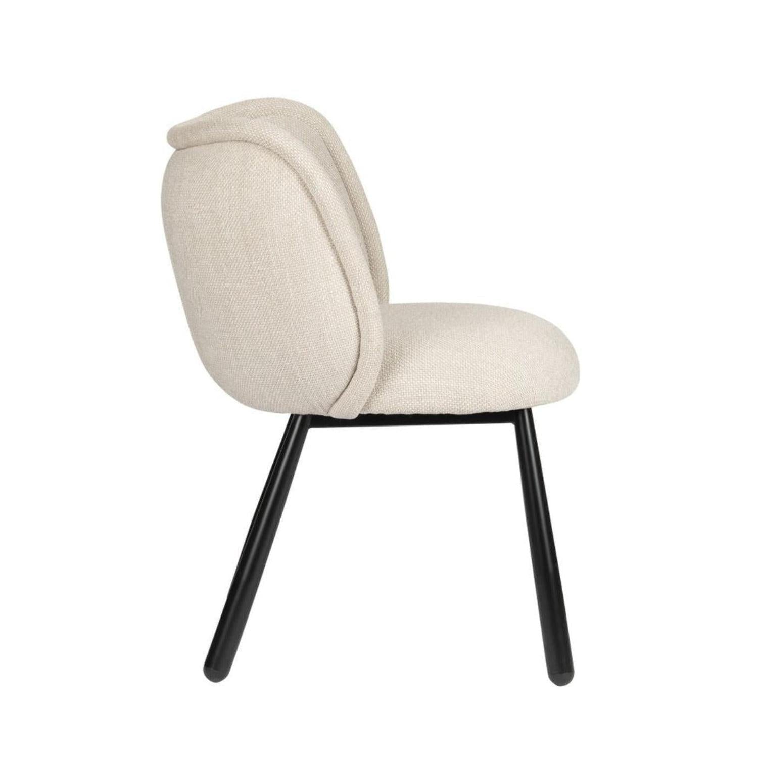 2er-Set Polsterstühle Panda - Beige-Polsterstühle-Pole to Pole-le canapé