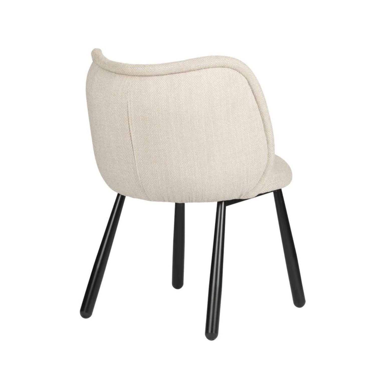 2er-Set Polsterstühle Panda - Beige-Polsterstühle-Pole to Pole-le canapé