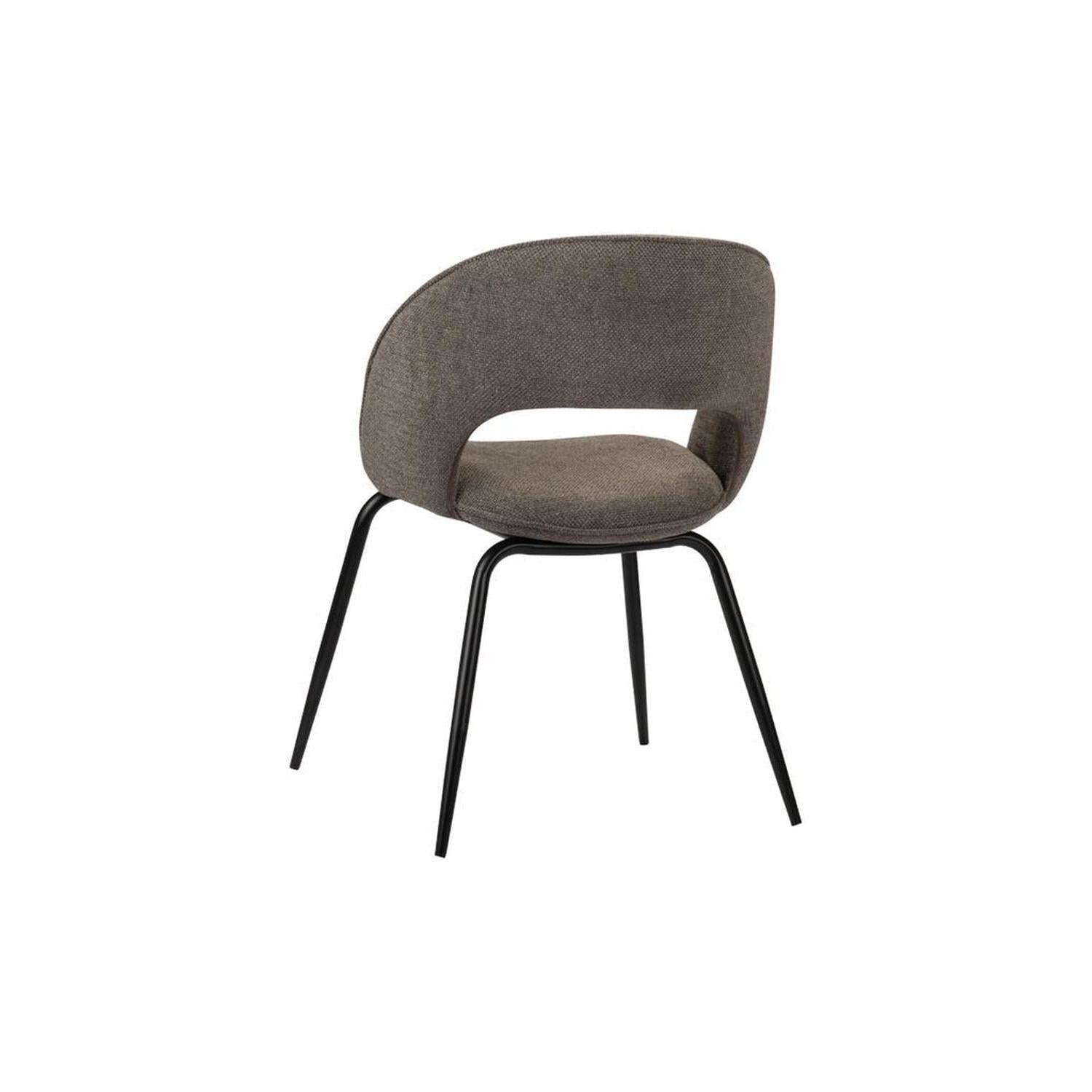 2er-Set Polsterstühle Rainbow - Taupe-Polsterstühle-Pole to Pole-le canapé