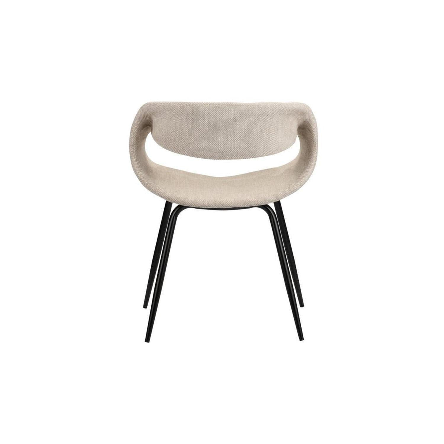 2er-Set Polsterstühle Wal - Beige-Polsterstühle-Pole to Pole-le canapé