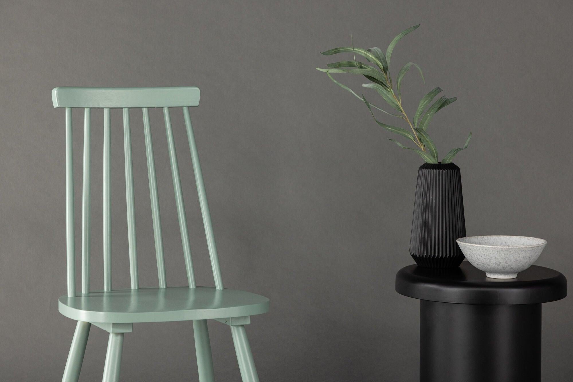 2er-Set Stühle Lönneberga aus Gummibaumholz - Grün-Holzstühle-Venture Home-le canapé