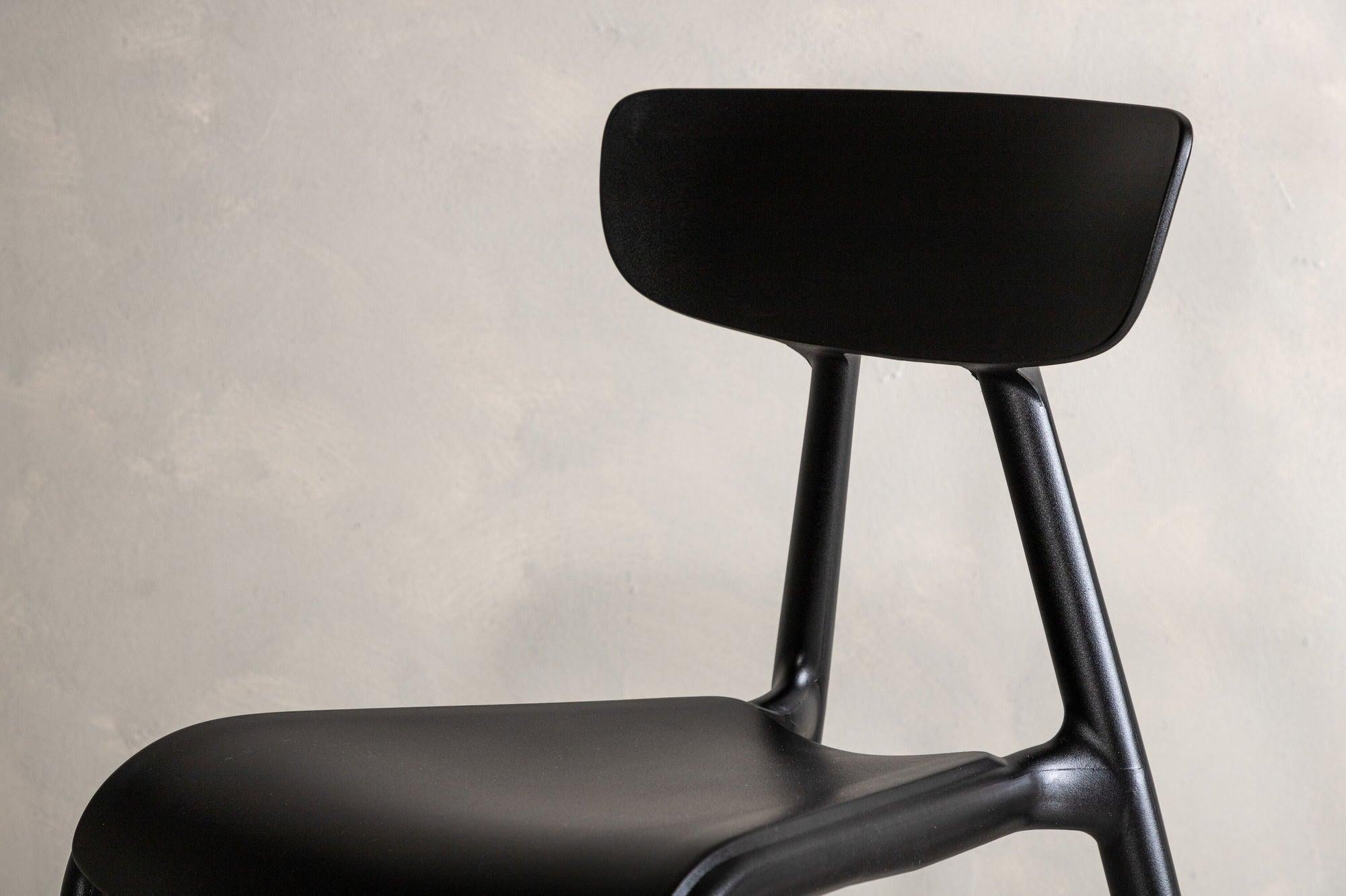 2er-Set Stühle Ursholmen aus Polypropylen - Schwarz-Kunststoffstühle-Venture Home-le canapé