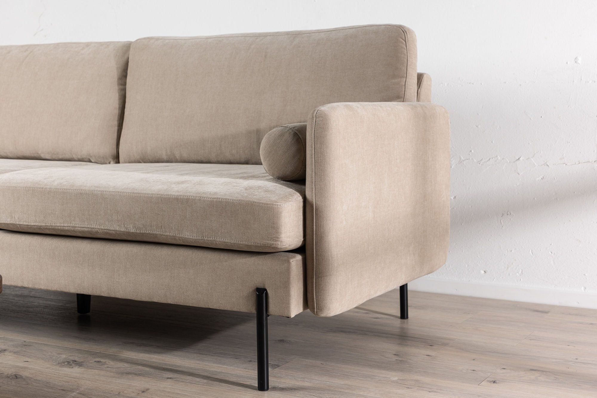 3-Sitzer Sofa Antibes - Beige-3-Sitzer Sofas-Venture Home-le canapé