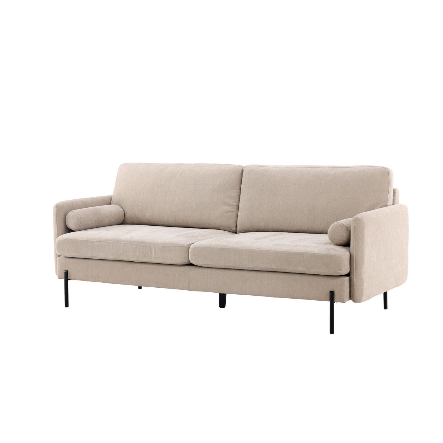 3-Sitzer Sofa Antibes - Beige-3-Sitzer Sofas-Venture Home-le canapé