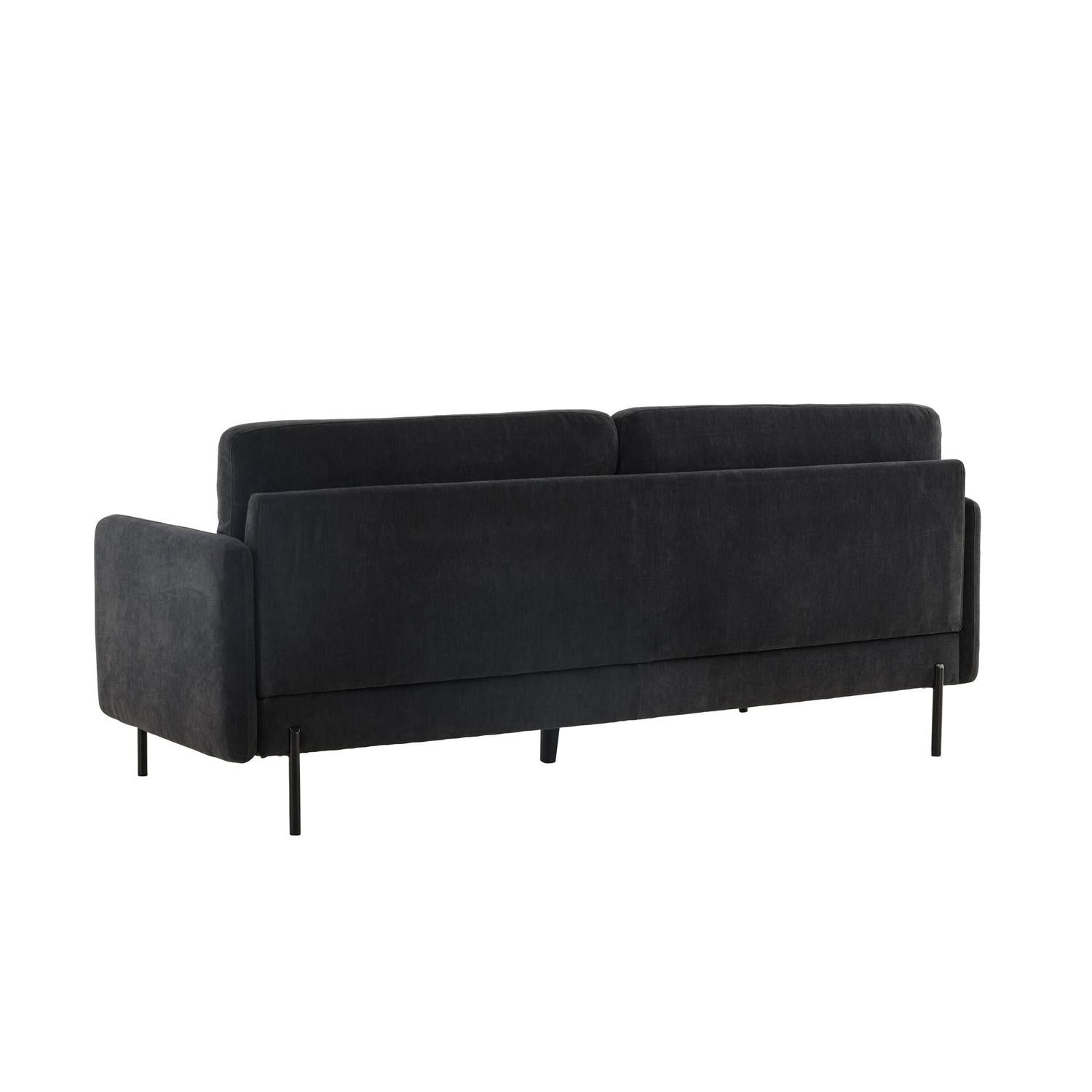 3-Sitzer Sofa Antibes - Dunkelgrau-3-Sitzer Sofa-Venture Home-le canapé