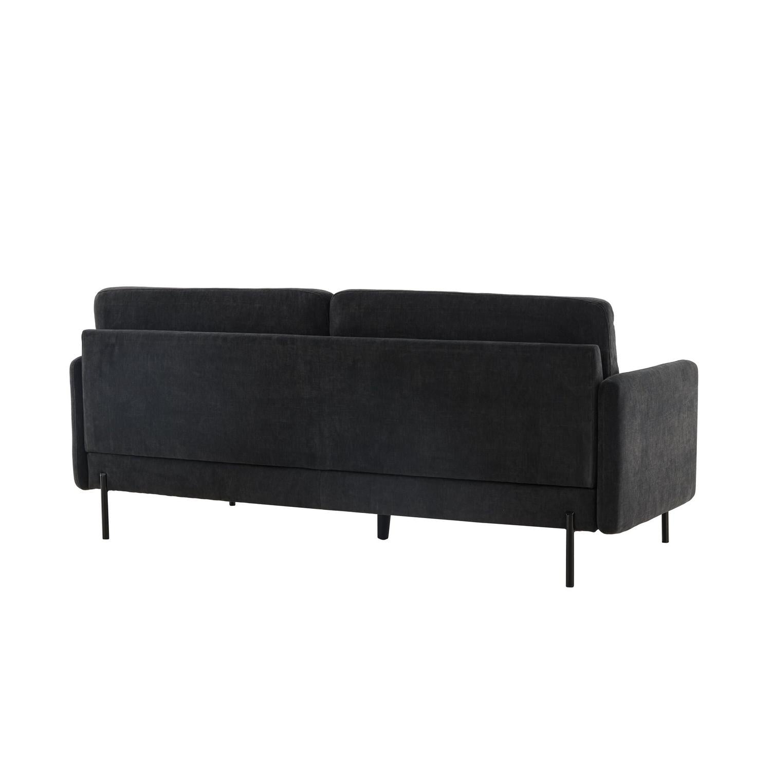3-Sitzer Sofa Antibes - Dunkelgrau-3-Sitzer Sofa-Venture Home-le canapé