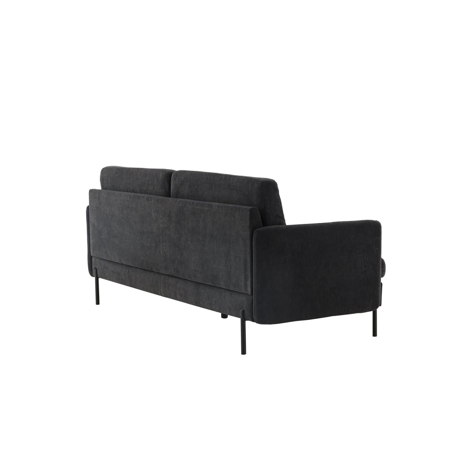 3-Sitzer Sofa Antibes - Dunkelgrau-3-Sitzer Sofa-Venture Home-le canapé