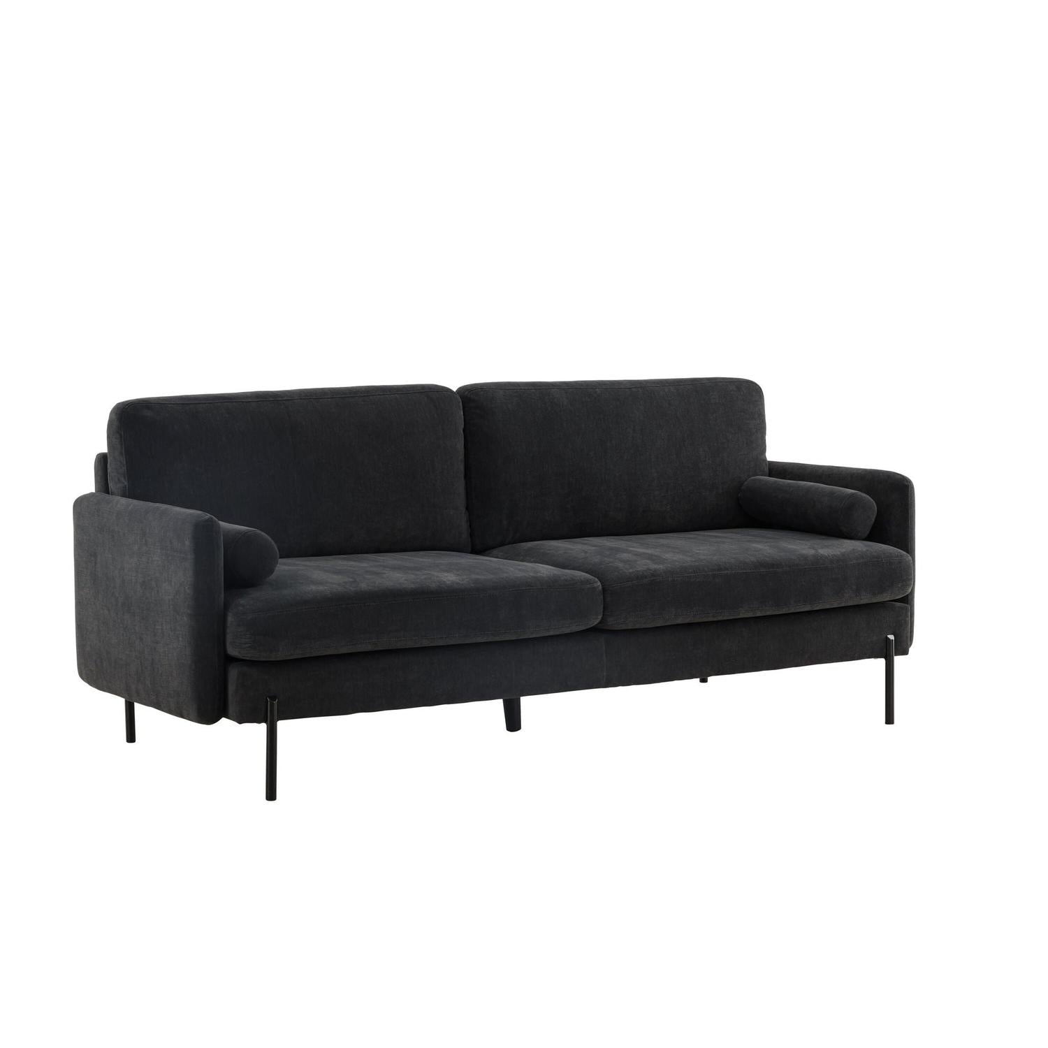 3-Sitzer Sofa Antibes - Dunkelgrau-3-Sitzer Sofa-Venture Home-le canapé