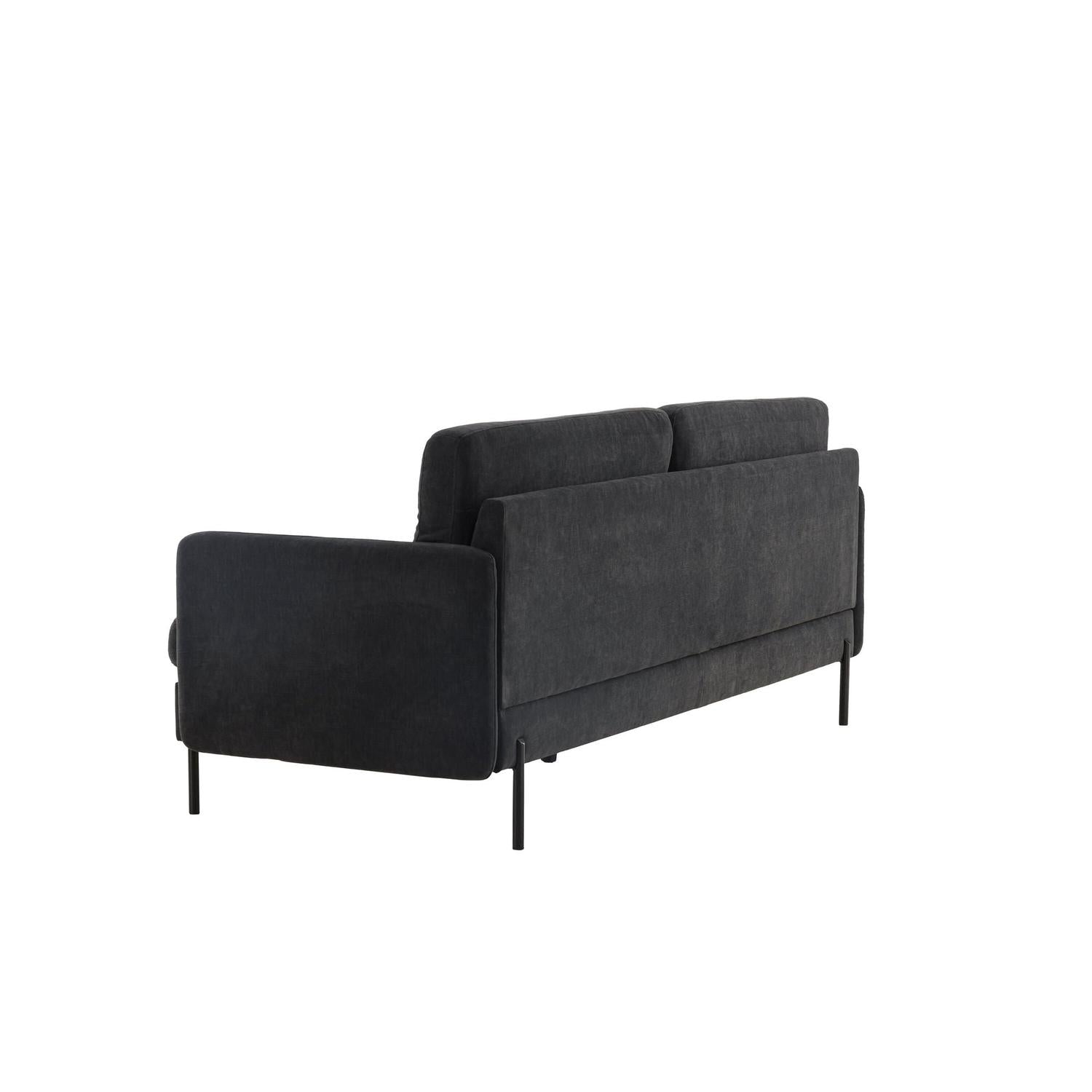 3-Sitzer Sofa Antibes - Dunkelgrau-3-Sitzer Sofas-Venture Home-le canapé