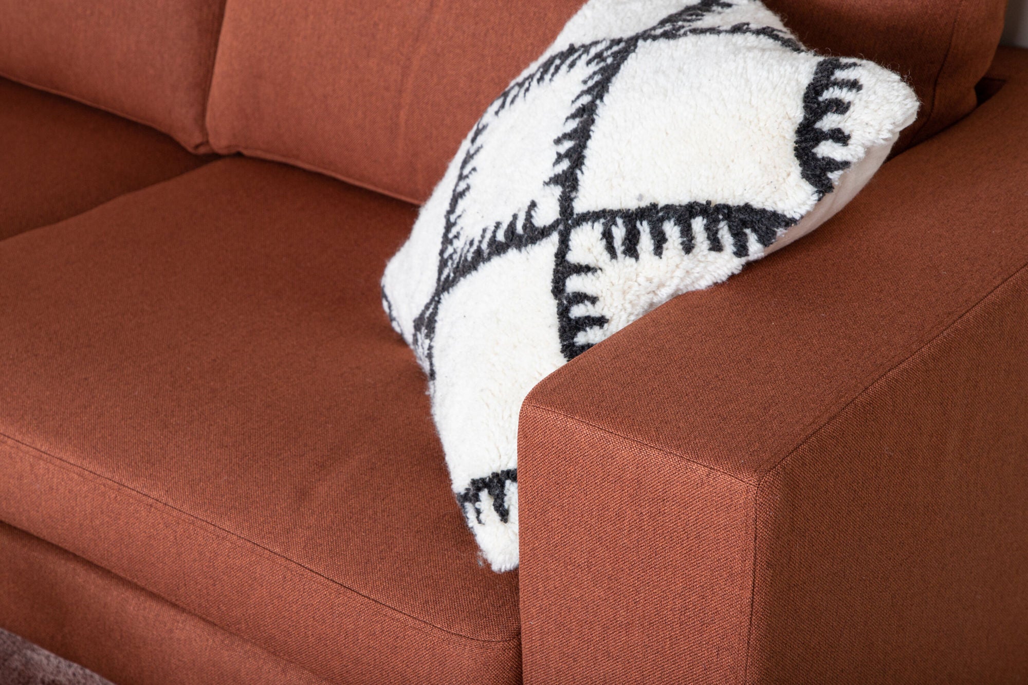 3-Sitzer Sofa Bolero - Orangerot-3-Sitzer Sofas-Venture Home-le canapé