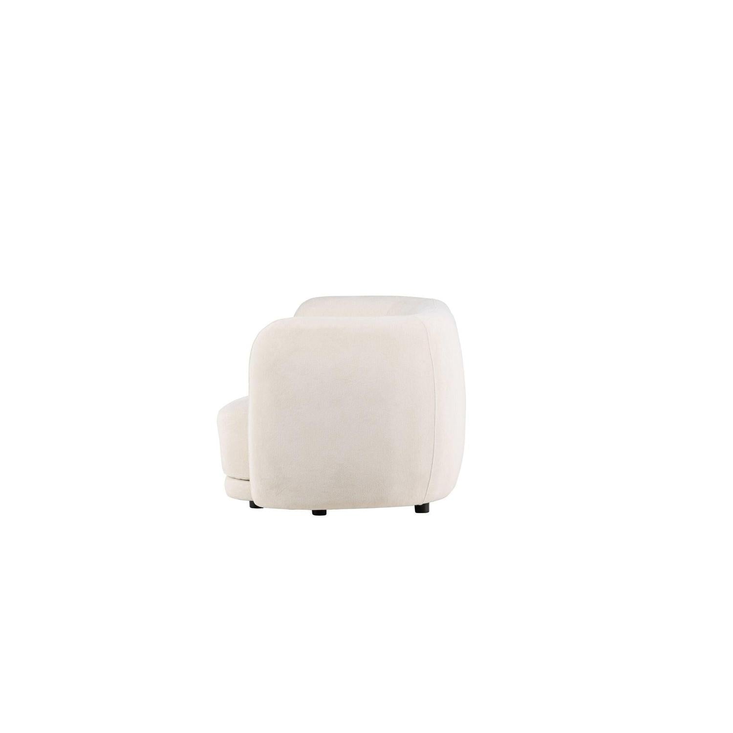 3-Sitzer Sofa Cielo - Weiß-3-Sitzer Sofas-Venture Home-le canapé
