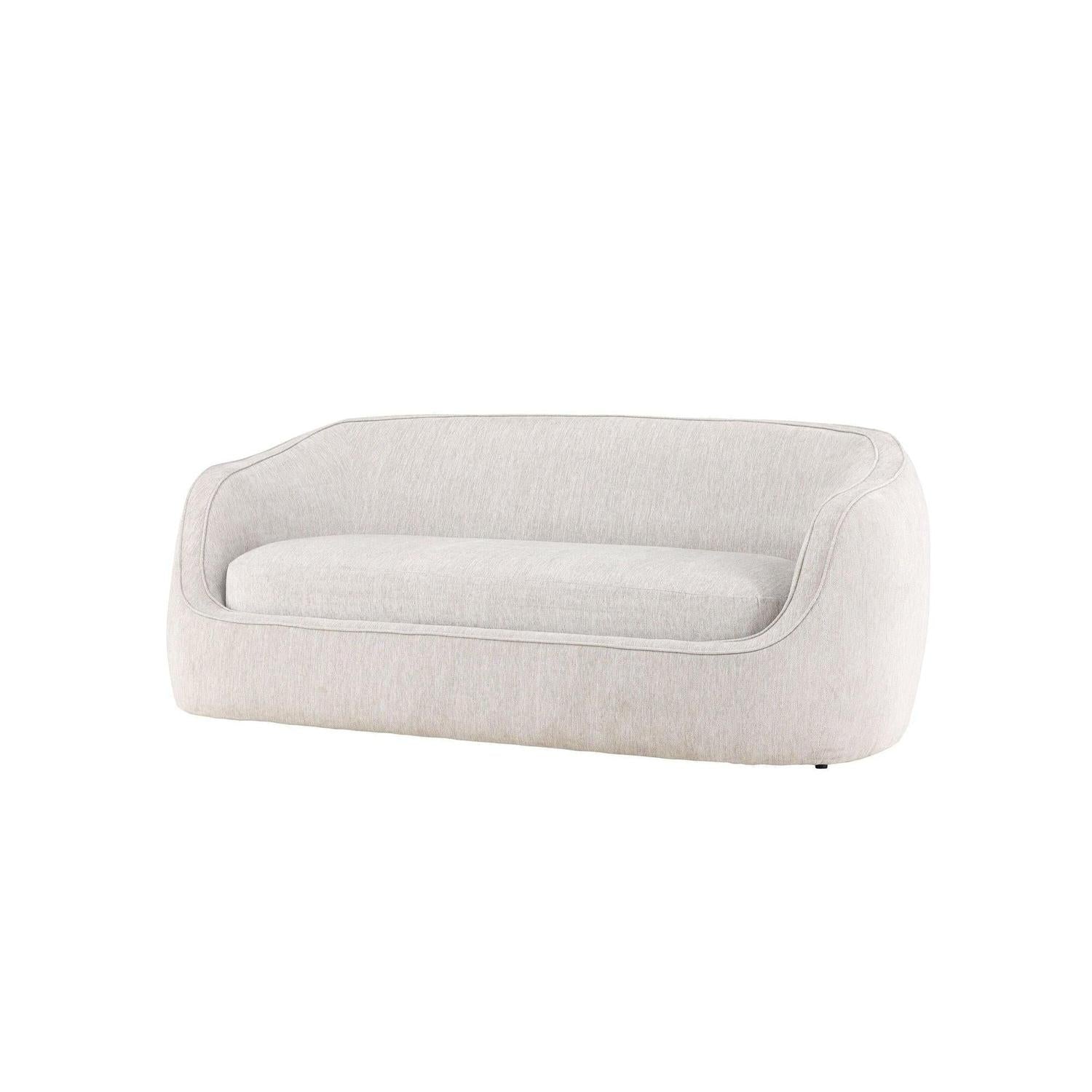 3-Sitzer Sofa Elio - Hellgrau-3-Sitzer Sofa-Venture Home-le canapé