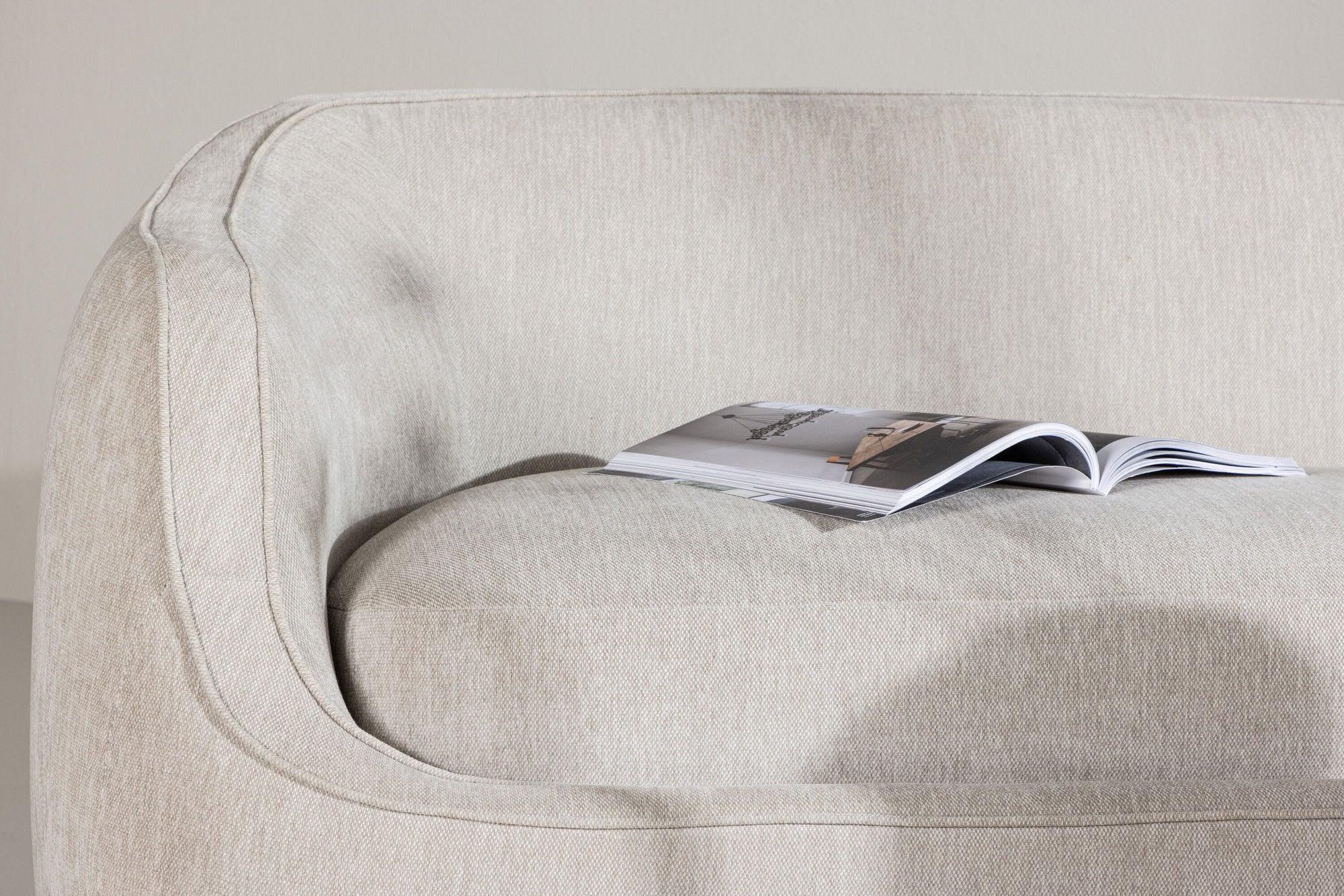 3-Sitzer Sofa Elio - Hellgrau-3-Sitzer Sofas-Venture Home-le canapé