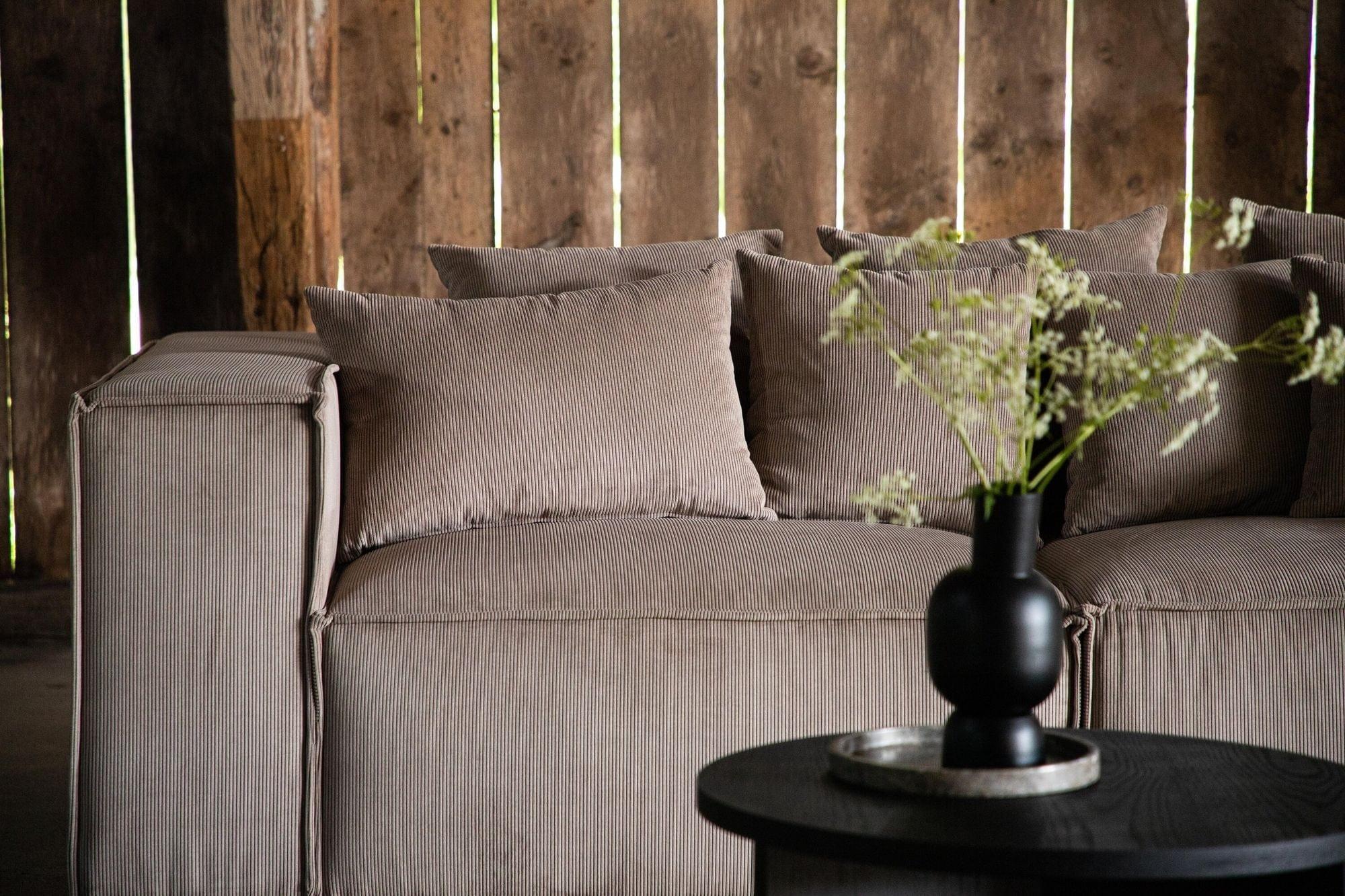 3-Sitzer Sofa Gillholmen aus Kord - Braun-3-Sitzer Sofa-Vind-le canapé