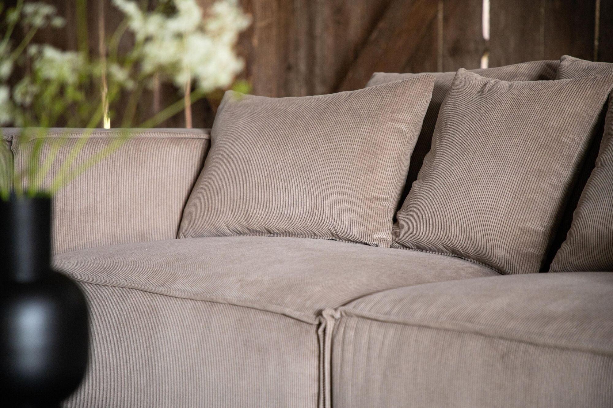 3-Sitzer Sofa Gillholmen aus Kord - Braun-3-Sitzer Sofa-Vind-le canapé